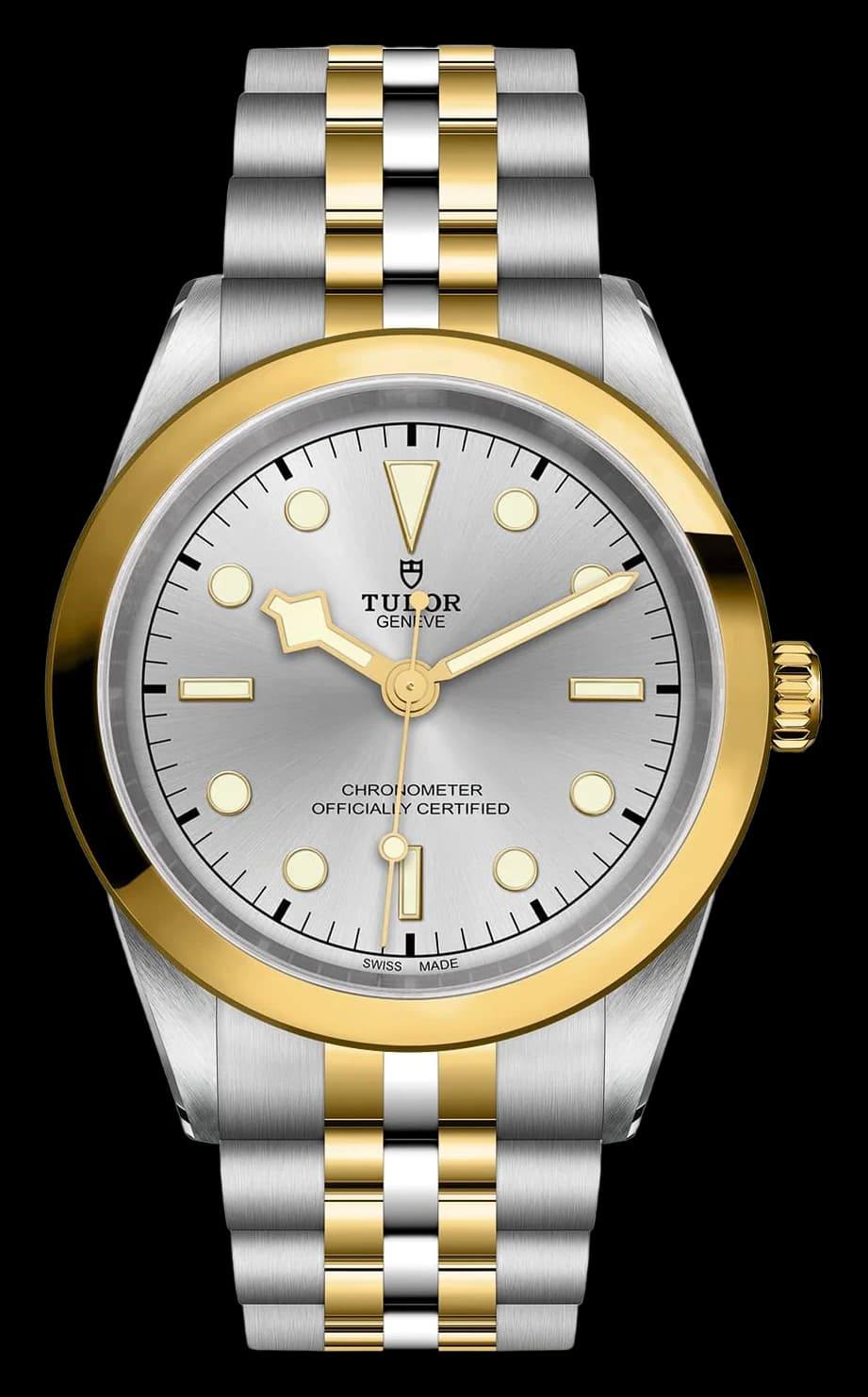 Tudor Black Bay One 41 S&G – Silver Dial, Steel and Yellow Gold Bracelet