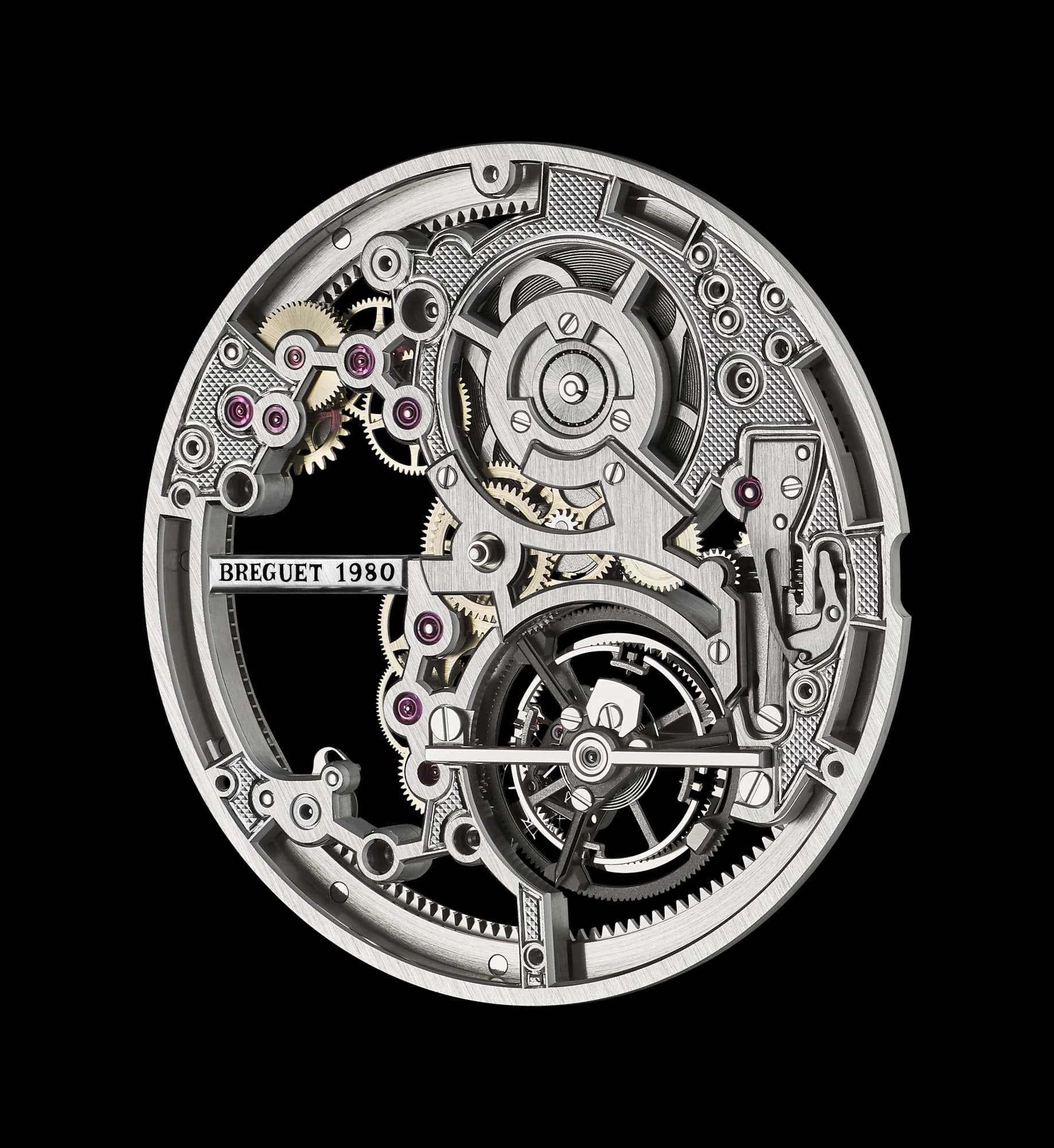 Breguet Classique Tourbillon Extra-Plat Squelette 5395 – Pembe Altın 3