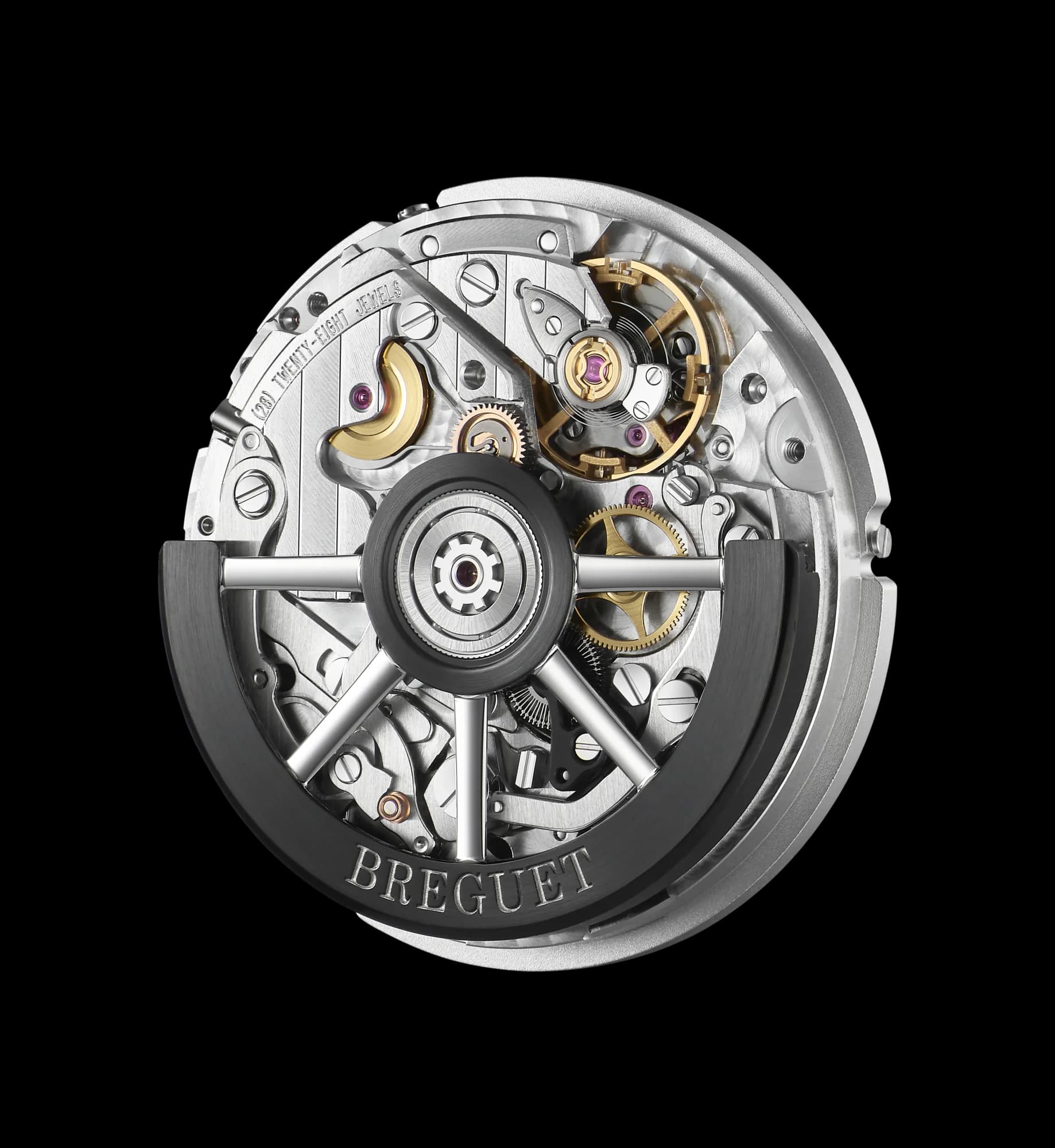 Breguet Marine Chronographe 5527 – Pembe Altın, Arduvaz Kadran, Timsah Derisi Kayış 3