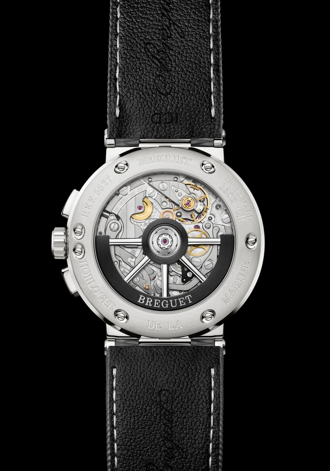 Breguet Marine Chronographe 5527 – Titanyum, Gri Kadran, Kauçuk Kayış 2
