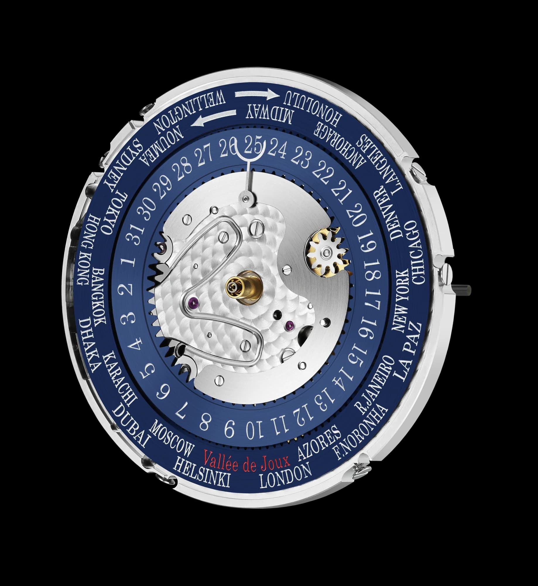 Breguet Marine Hora Mundi 5557 – Beyaz Altın, Timsah Derisi Kayış 2
