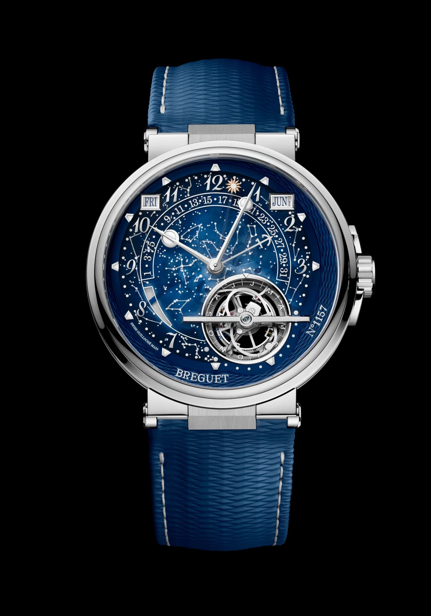 Breguet Marine Tourbillon Equation Marchante 5887 – Kauçuk Kayış 1