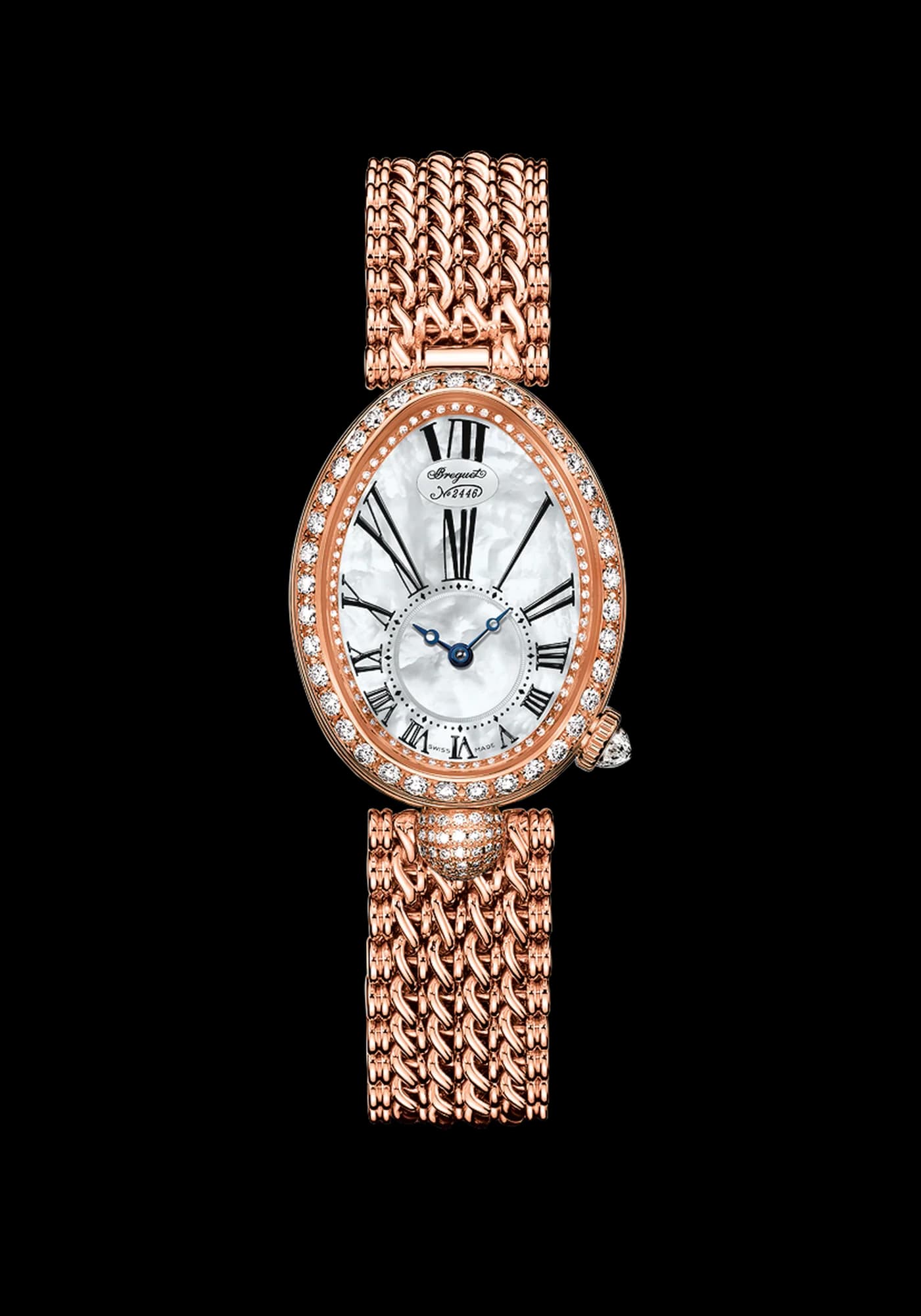 Breguet Reine de Naples 8928 – Pembe Altın, Bilezik, Rodyum Kaplama 1