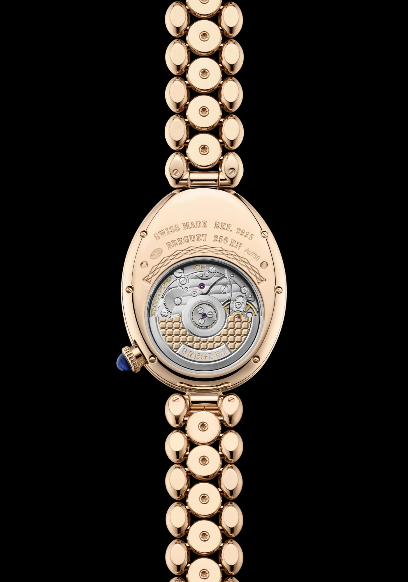 Breguet Reine de Naples Phase de Lune 9935 – Sedef Kadran, Bilezik 2