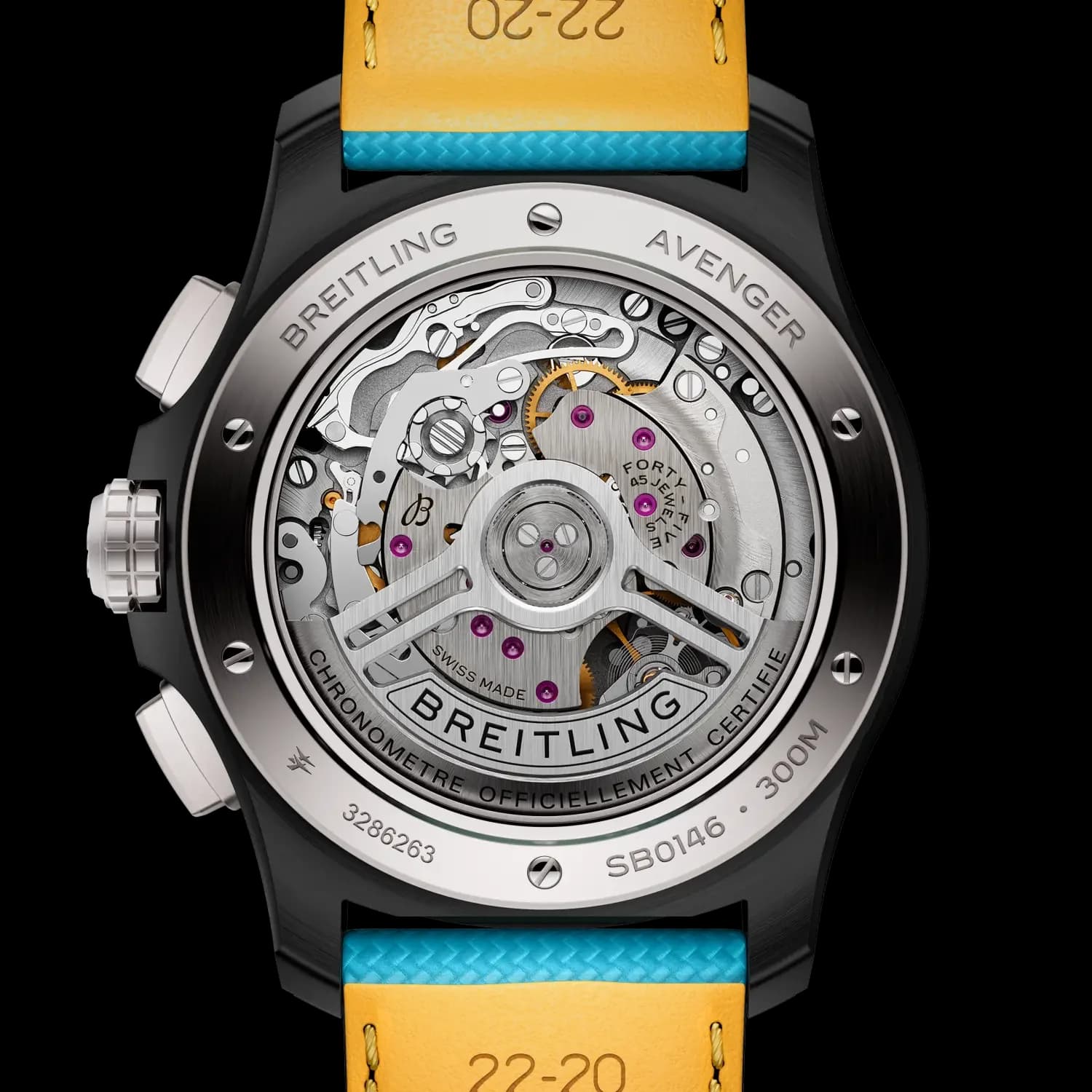 Breitling Avenger B01 Chronograph 42 Night Mission – Turkuaz Kadran 3