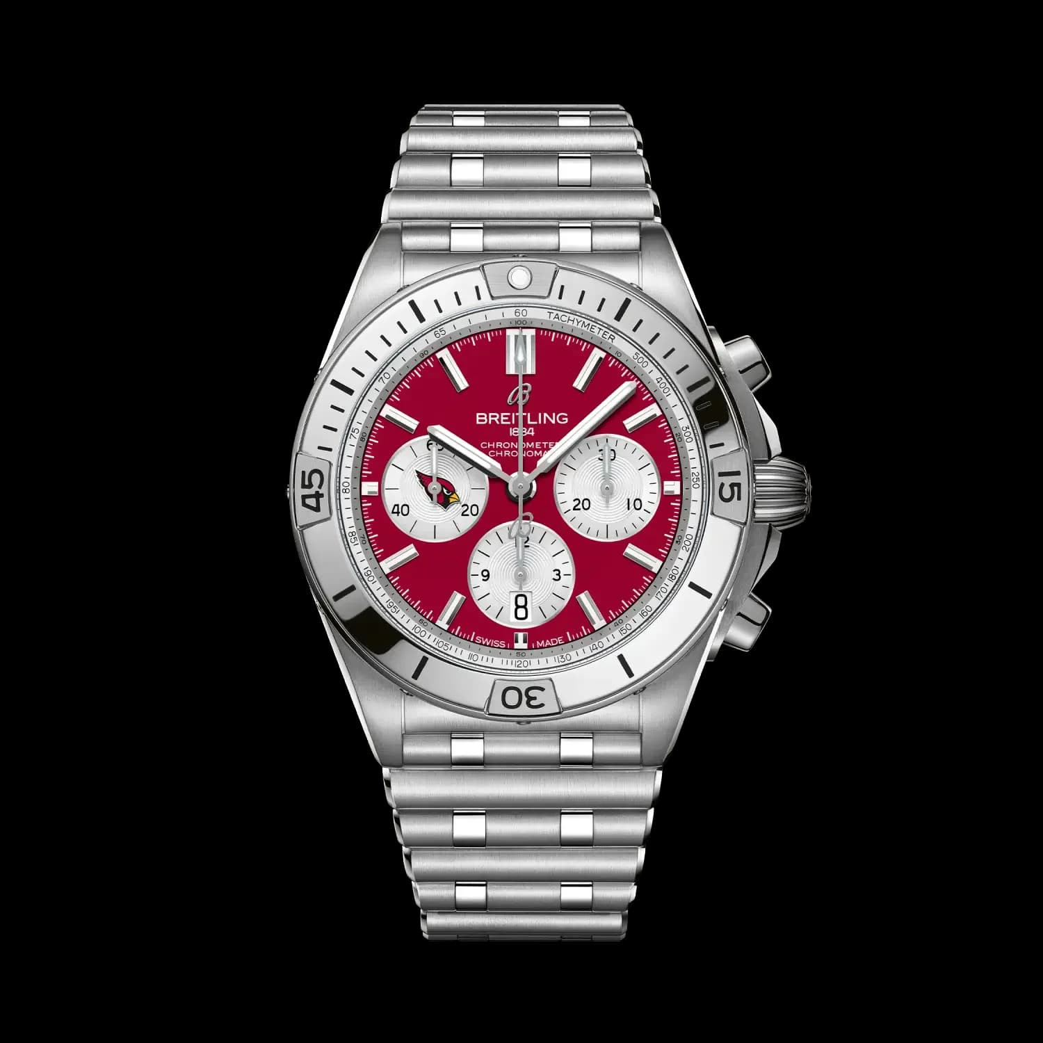 Breitling Chronomat B01 42 NFL Arizona Cardinals Edition – Çelik Bilezik (AB01345B1K6A1) 1