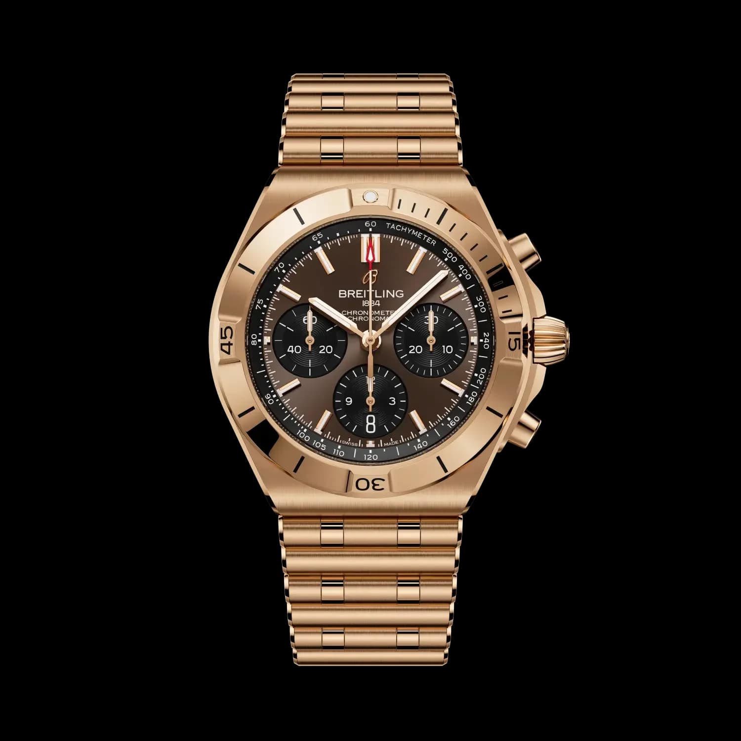 Breitling Chronomat B01 Chronograph 42 – Kırmızı Altın, Kırmızı Altın Bilezik 1