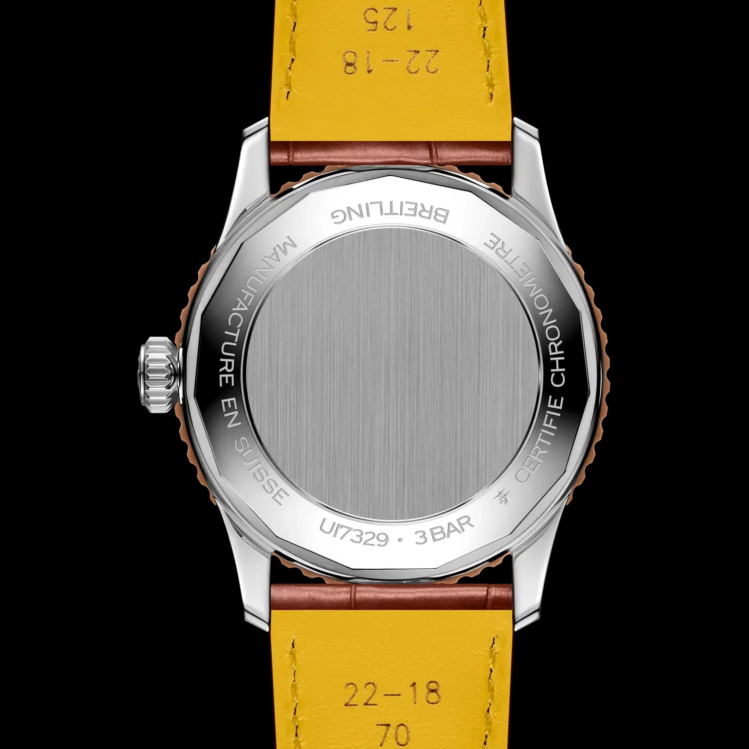 Breitling Navitimer Automatic 41 – Çelik ve Kırmızı Altın, Altın Kahverengi Timsah Derisi Kayış 3