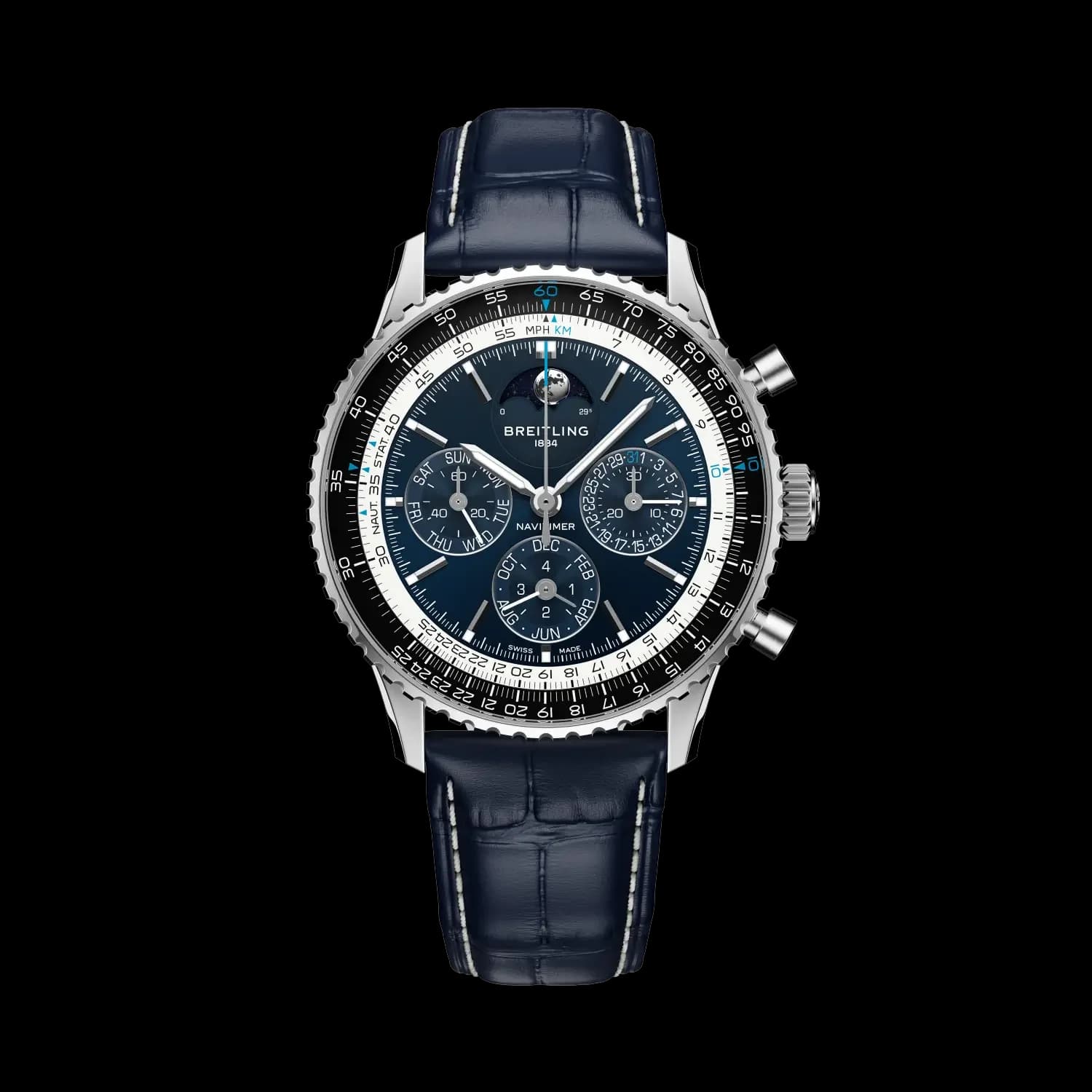Breitling Navitimer B19 Chronograph 43 Perpetual Calendar – Platin 1