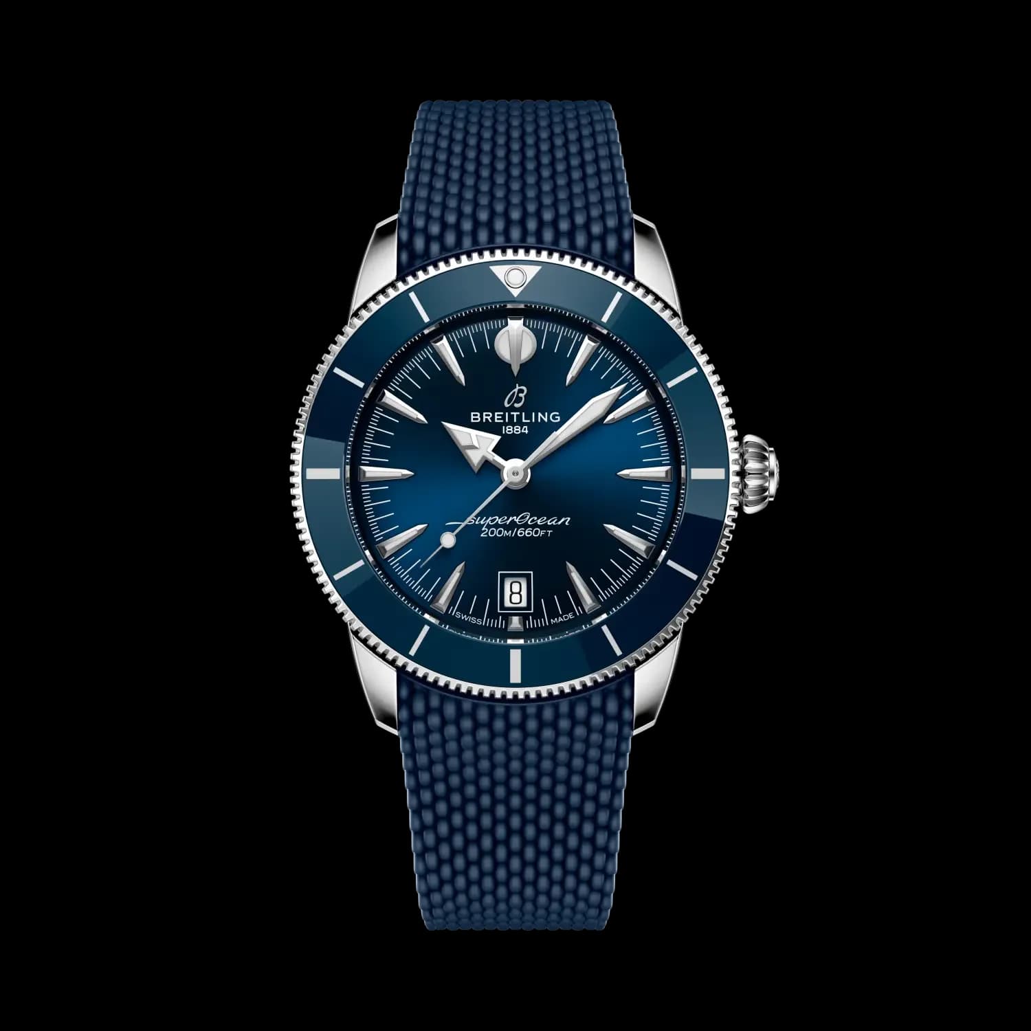Breitling Superocean Heritage B31 Automatic 42 – Çelik, Mavi Kadran, Mavi Kauçuk Kayış 1