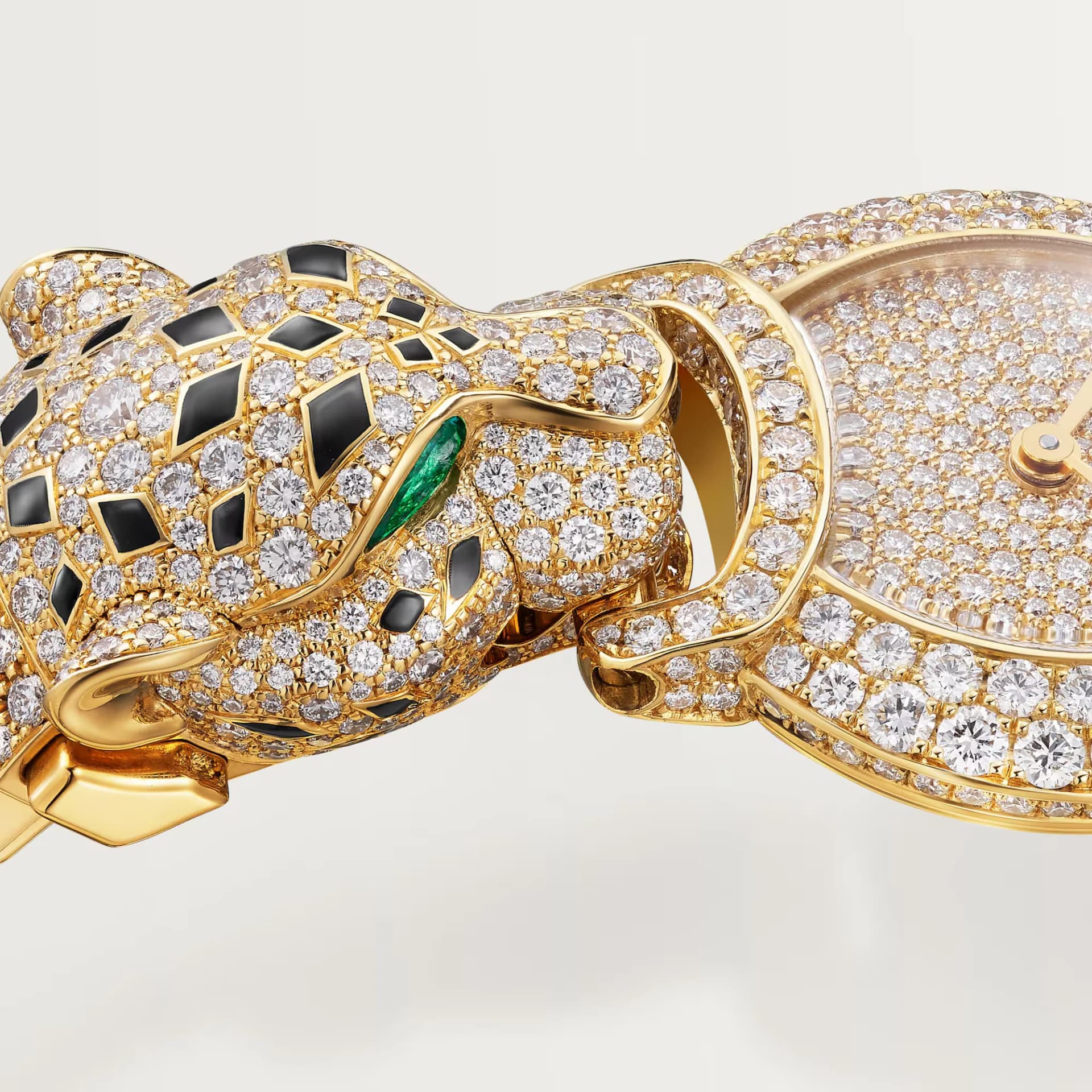 Cartier Indomptables de Cartier 22.2 mm – Sarı Altın, Pırlanta, Pırlantalı Kadran 3