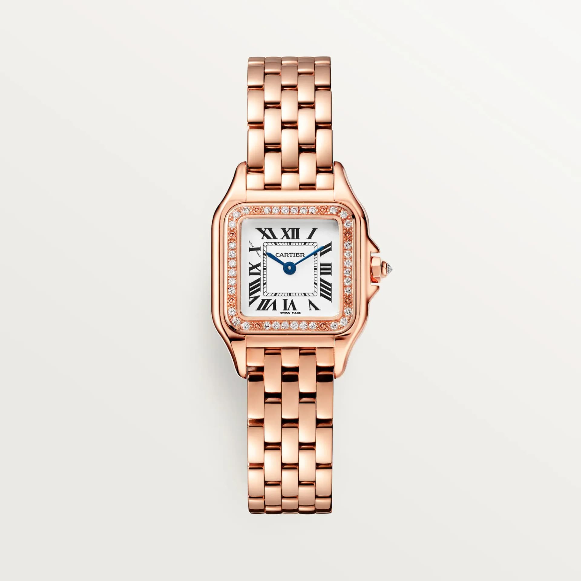 Cartier Panthère de Cartier Small Model – Pembe Altın, Pırlanta, Gümüş Kadran (WJPN0049) 1