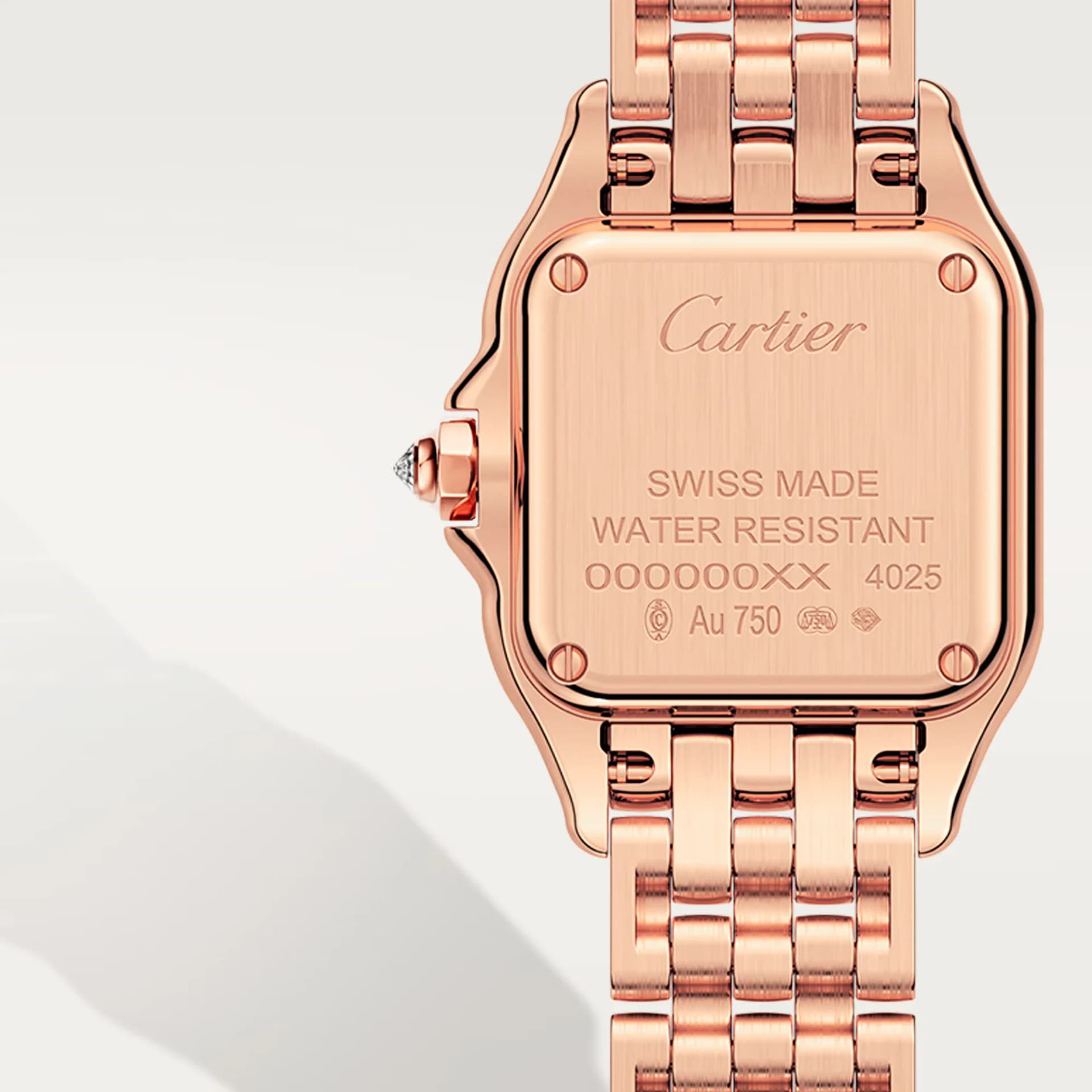 Cartier Panthère de Cartier Small Model – Pembe Altın, Pırlanta, Gümüş Kadran (WJPN0049) 3