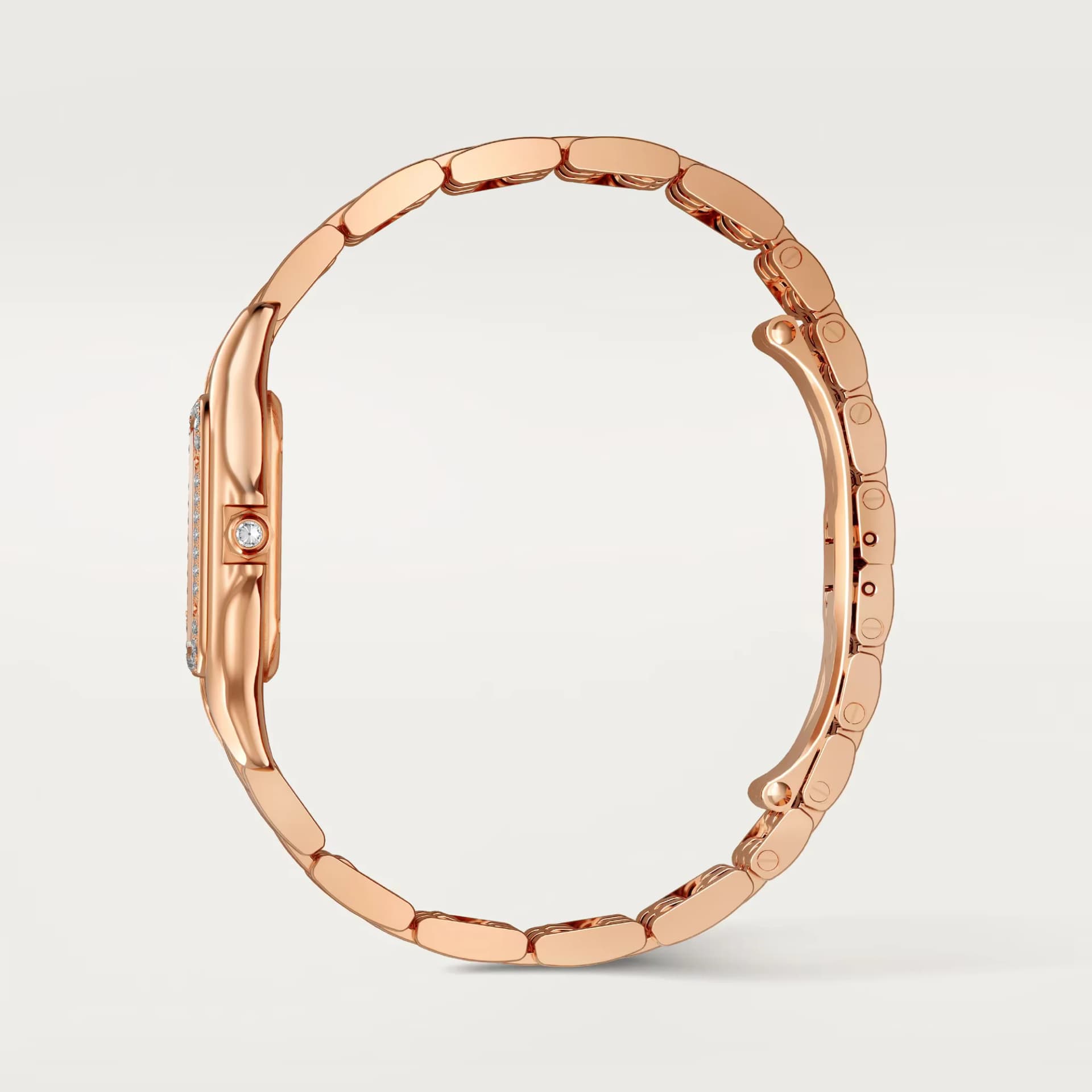Cartier Panthère de Cartier Small Model – Pembe Altın, Pırlanta, Pırlantalı Gümüş Kadran 2