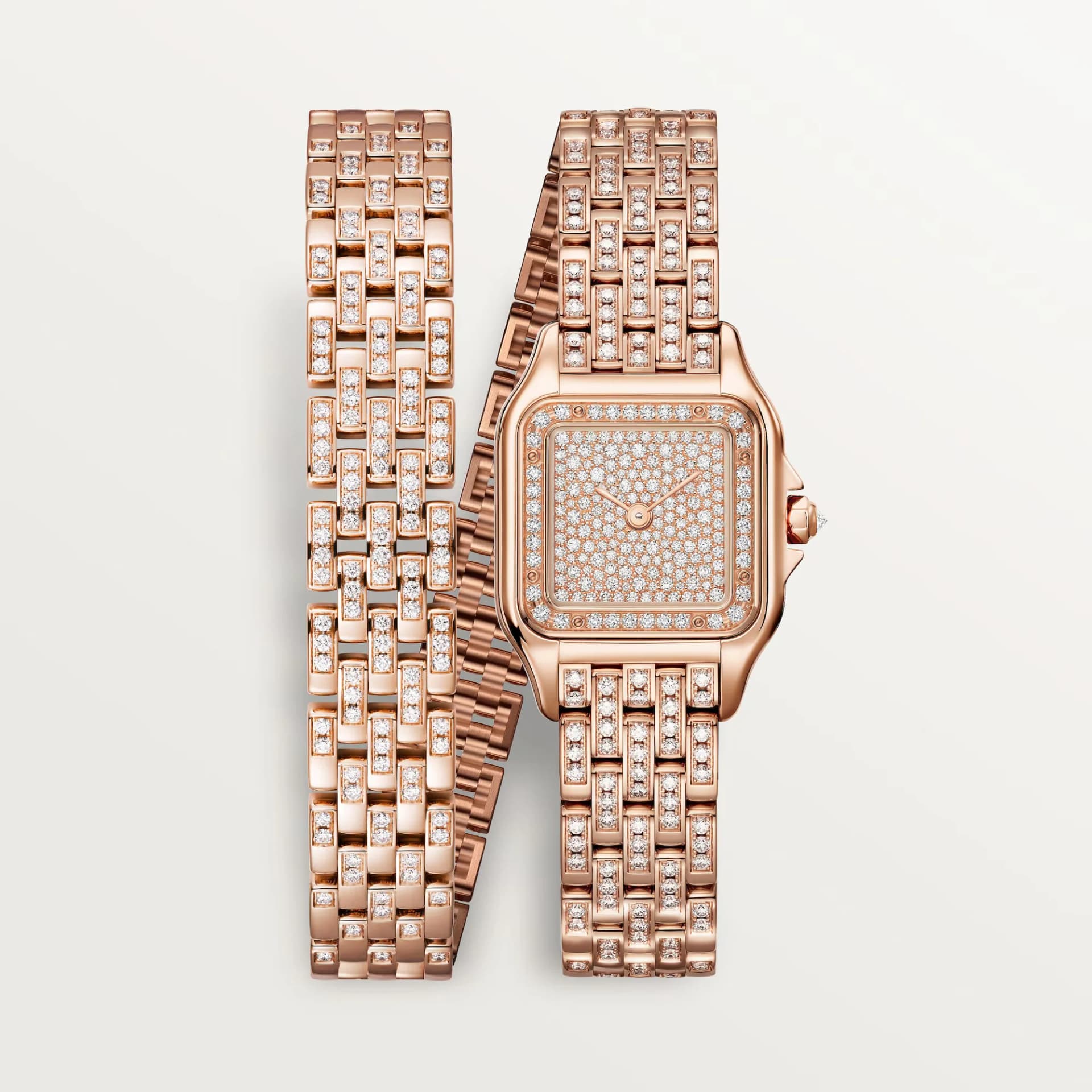 Cartier Panthère de Cartier Small Model – Pembe Altın, Pırlanta, Pırlantalı Kadran 1