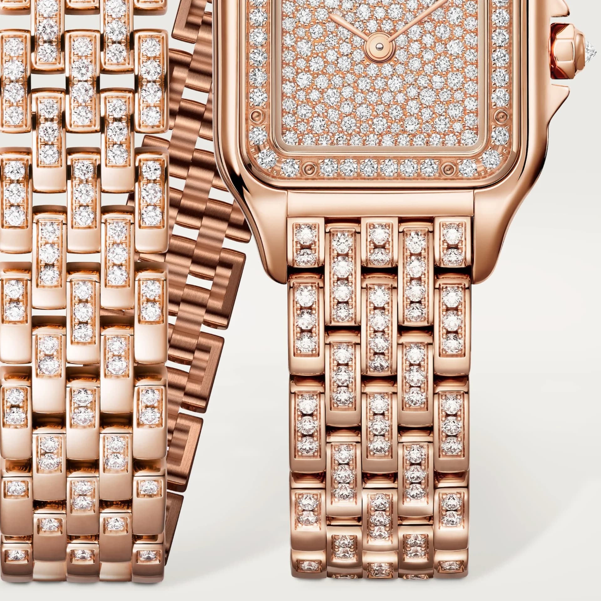Cartier Panthère de Cartier Small Model – Pembe Altın, Pırlanta, Pırlantalı Kadran 2