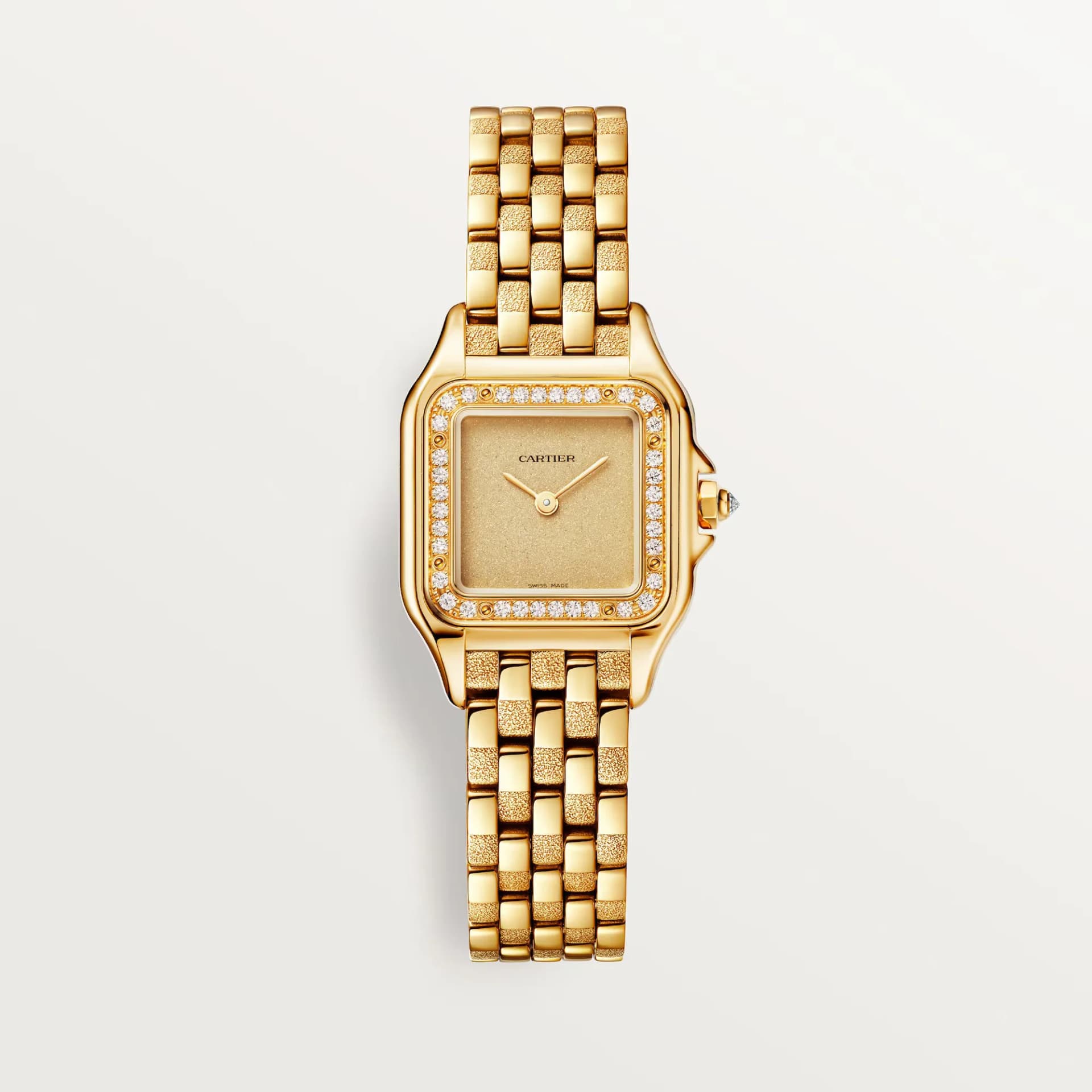 Cartier Panthère de Cartier Small Model – Sarı Altın, Pırlanta, Altın Rengi Kadran 1