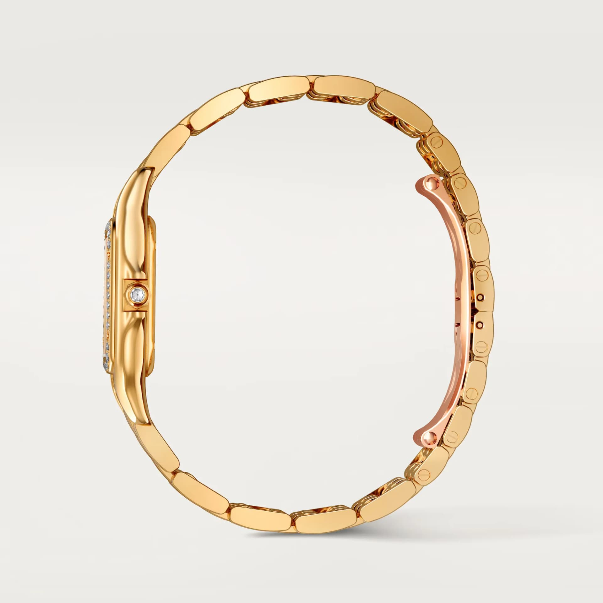 Cartier Panthère de Cartier Small Model – Sarı Altın, Pırlanta, Pırlantalı Gümüş Kadran 2