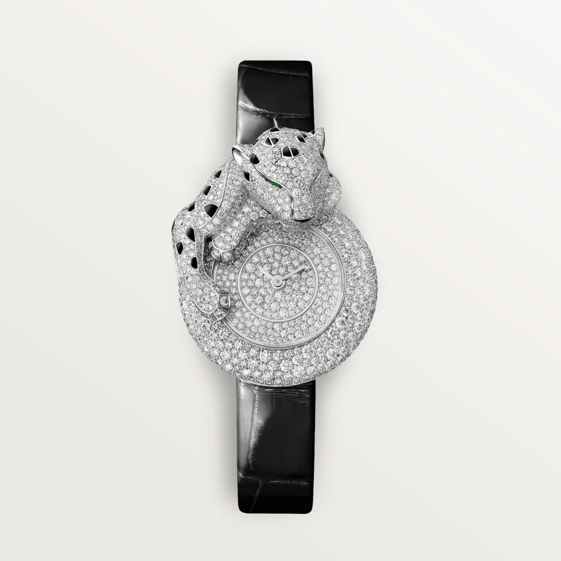 Cartier Panthère Jewelry Watch 28.4 mm – Beyaz Altın, Pırlanta, Pırlantalı Kadran 1