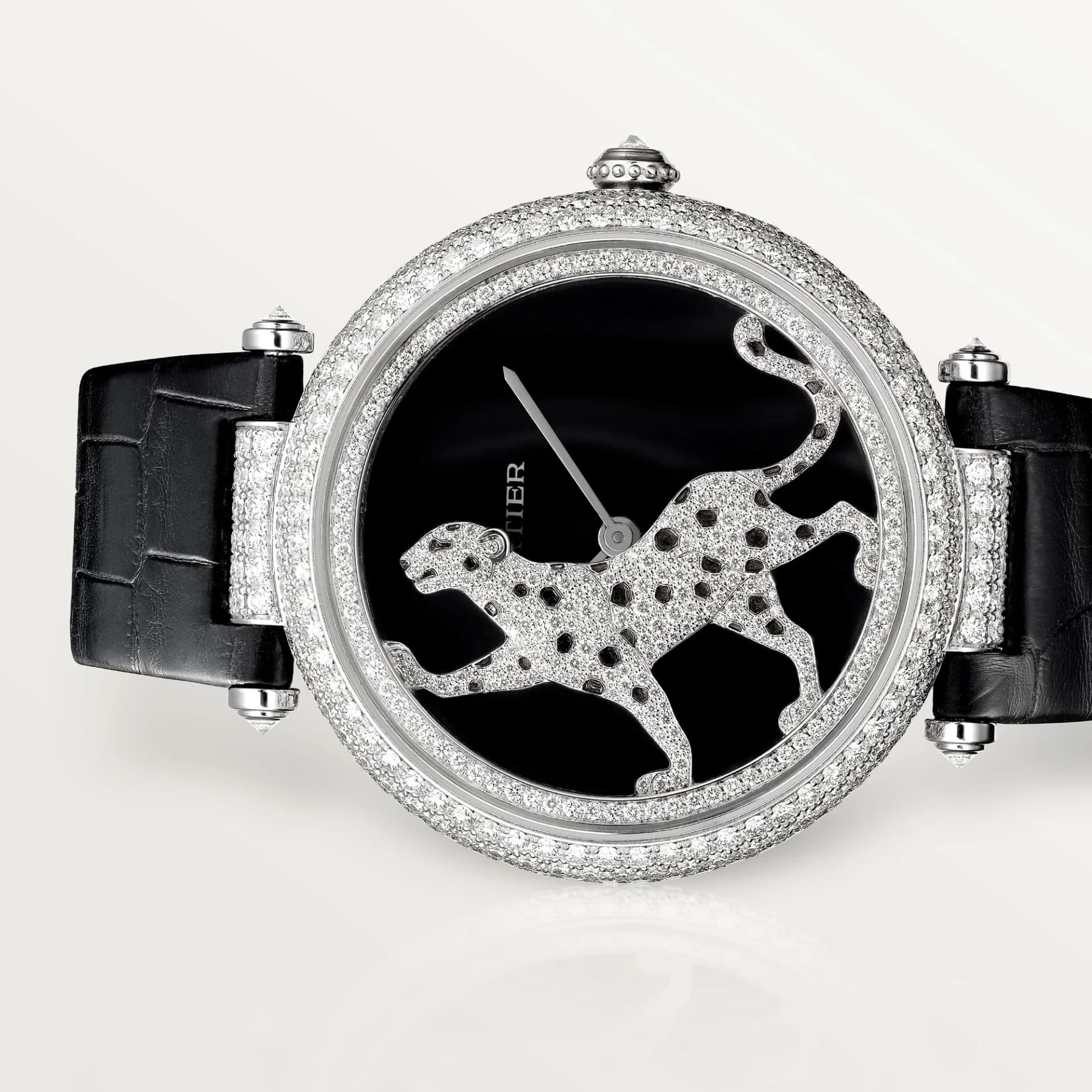 Cartier Panthère Jewelry Watch 42 mm – Beyaz Altın, Pırlanta 3