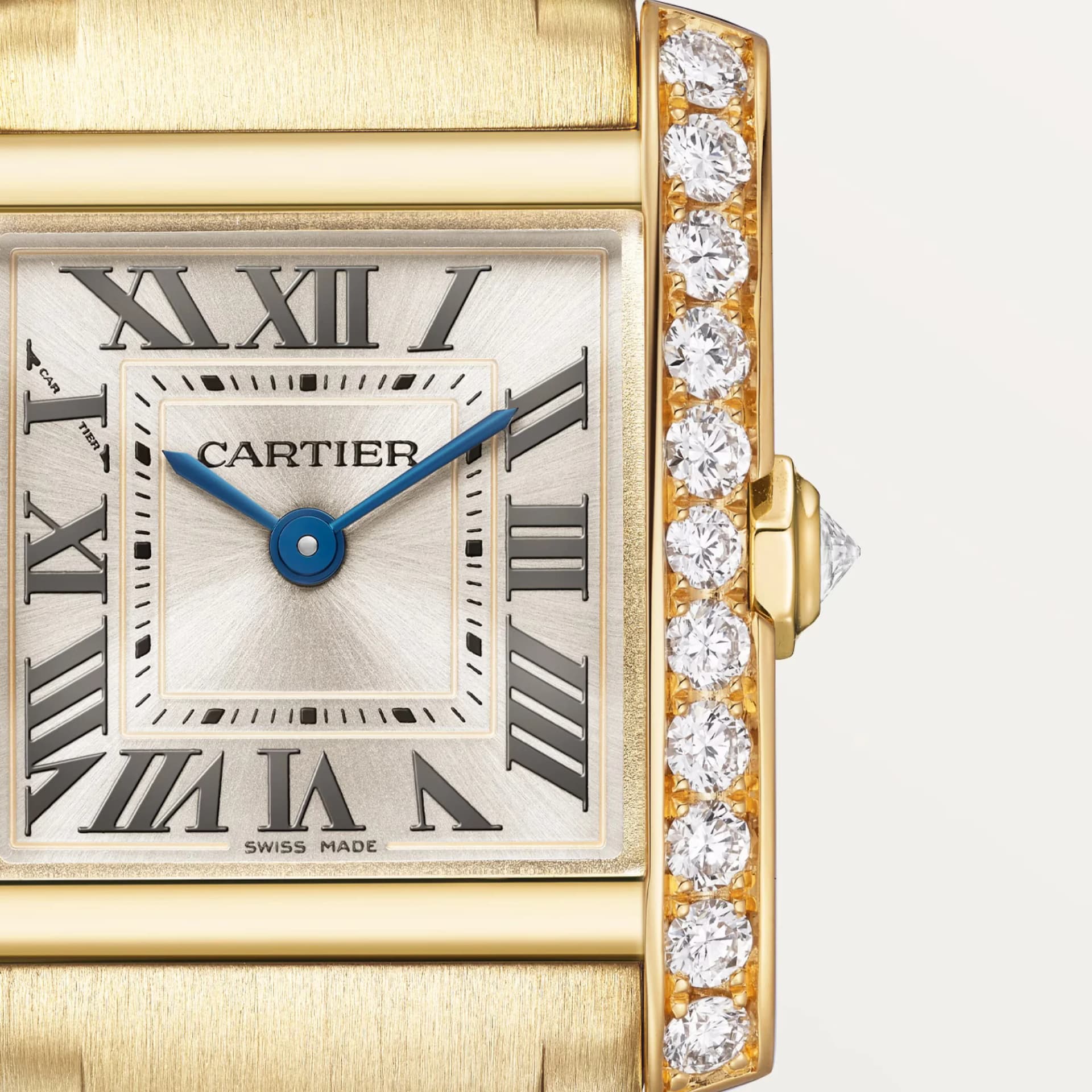 Cartier Tank Française Small Model – Sarı Altın, Pırlanta 3