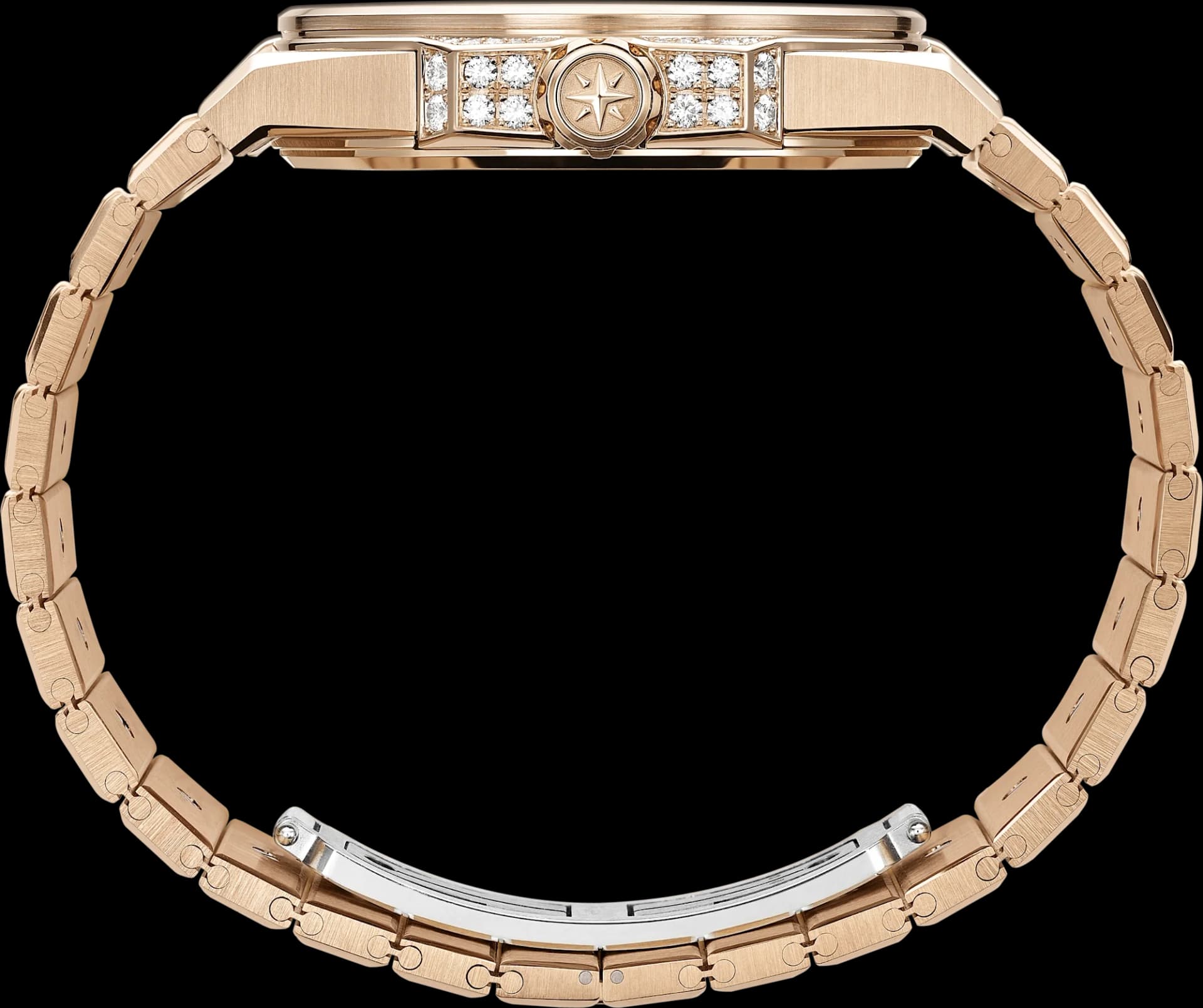 Chopard Alpine Eagle 41 – Pembe Altın, Pırlanta Paveli Kadran, Pırlanta Çerçeve, Pırlantalı Kasa 3