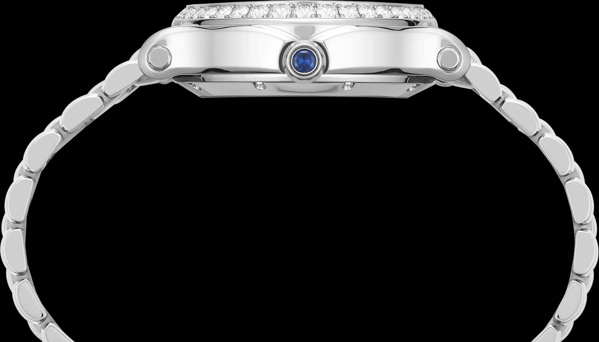Chopard Happy Sport 29 x 31 mm – Çelik, Gümüş Kadran, Çelik Bilezik, Pırlanta Çerçeve 3