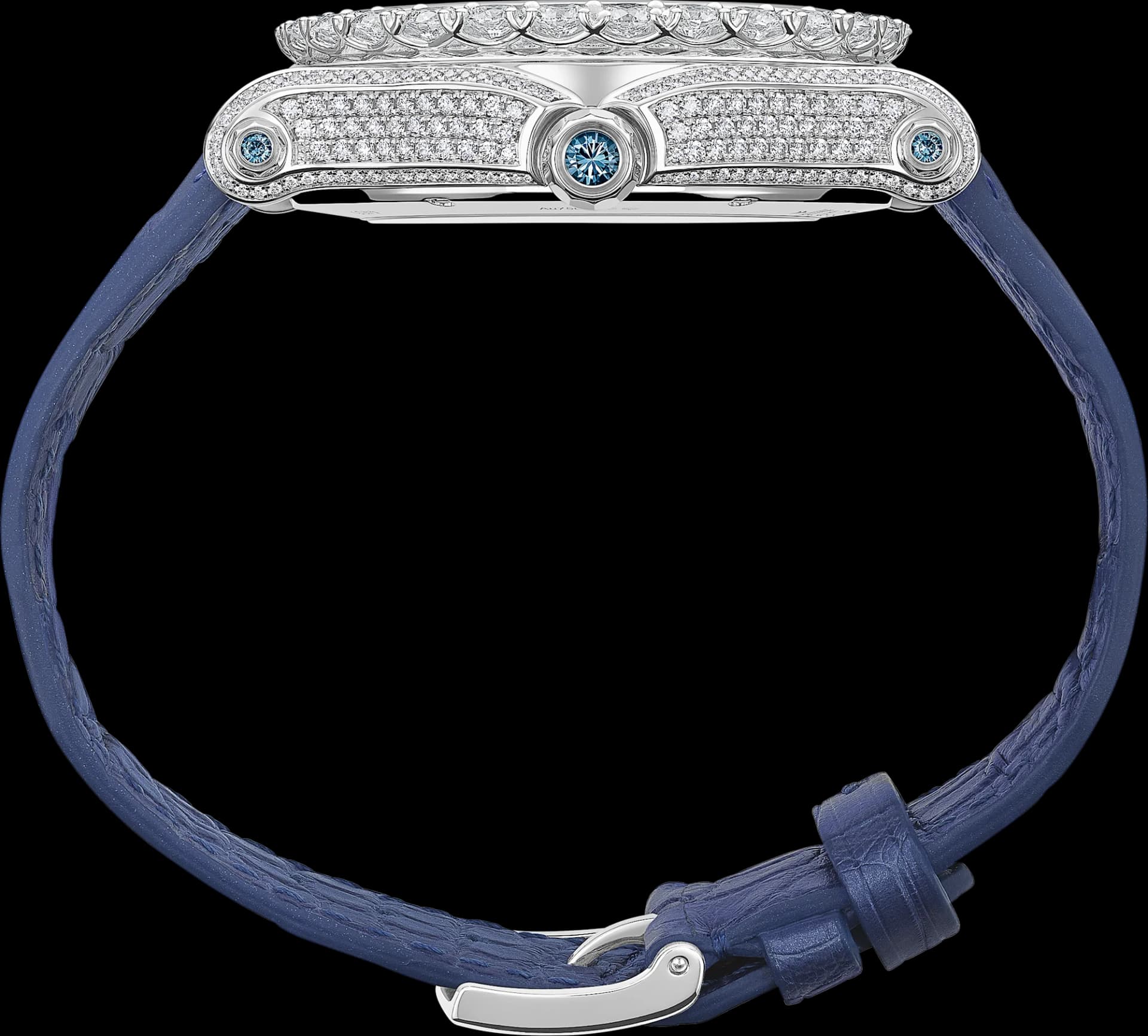 Chopard Happy Sport Métier d'art – Beyaz Altın, Opal ve Sedef Kadran 3