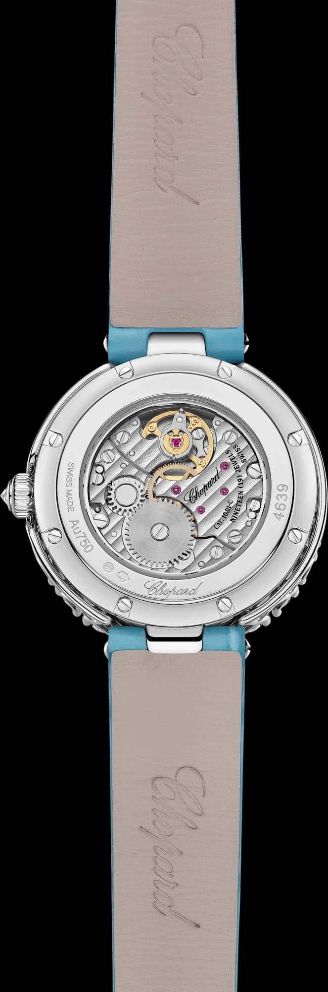 Chopard L'Heure du Diamant Round 26 mm – Beyaz Altın, Turkuaz Kadran 2
