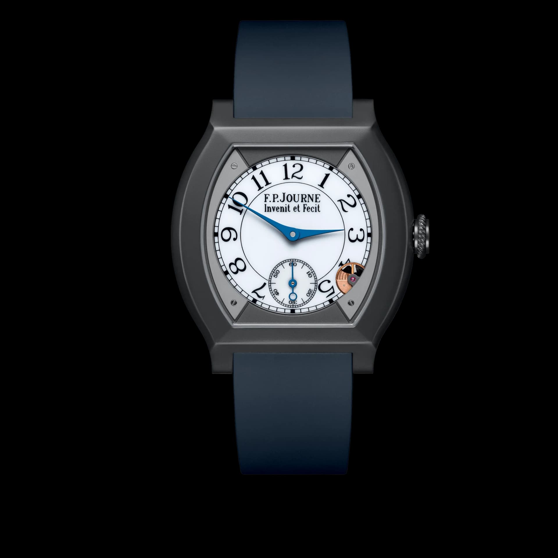 F.P. Journe Élégante 40 mm Titalyt – Gece Mavisi Kayış 1