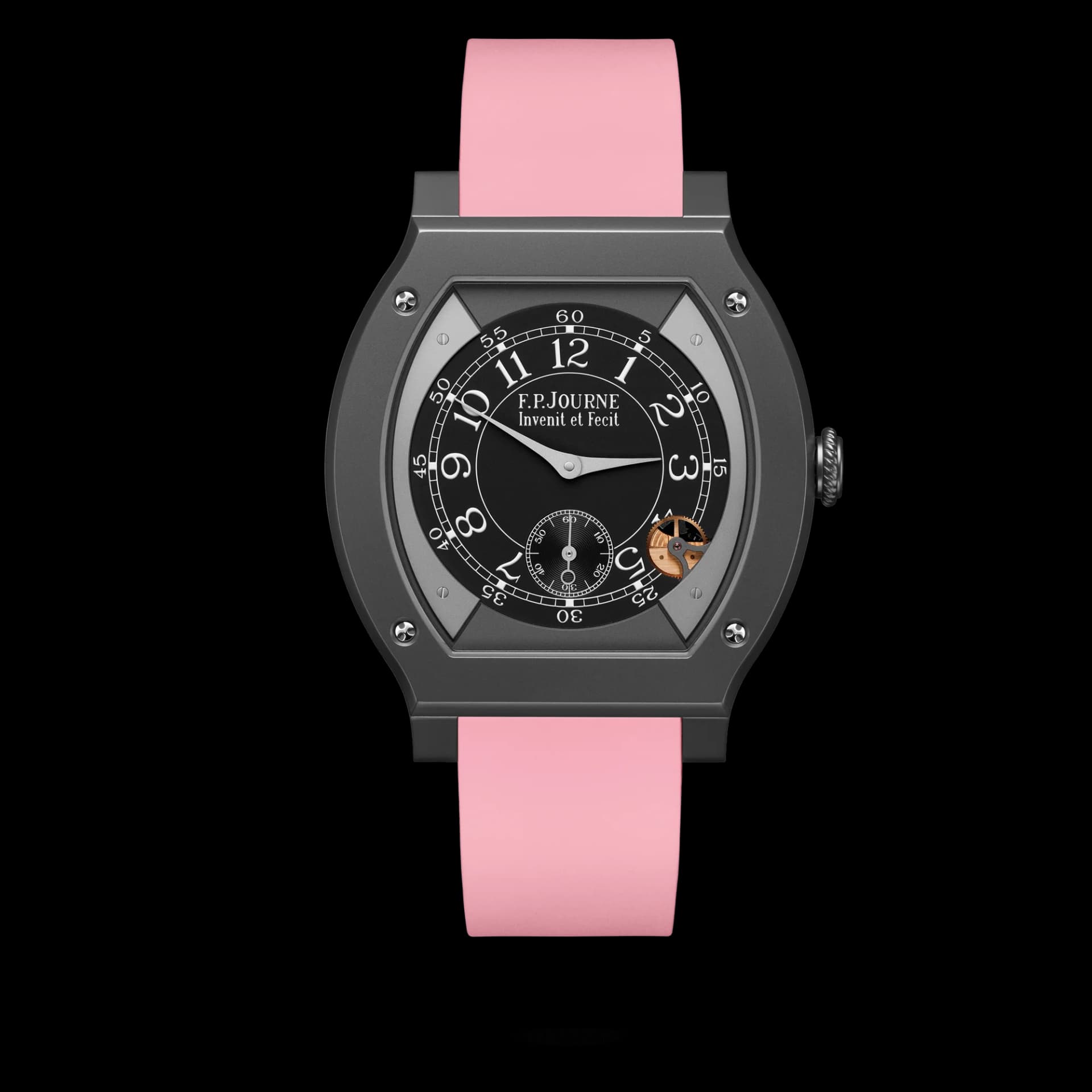 F.P. Journe Élégante 48 mm Titalyt – Açık Pembe Kayış 1