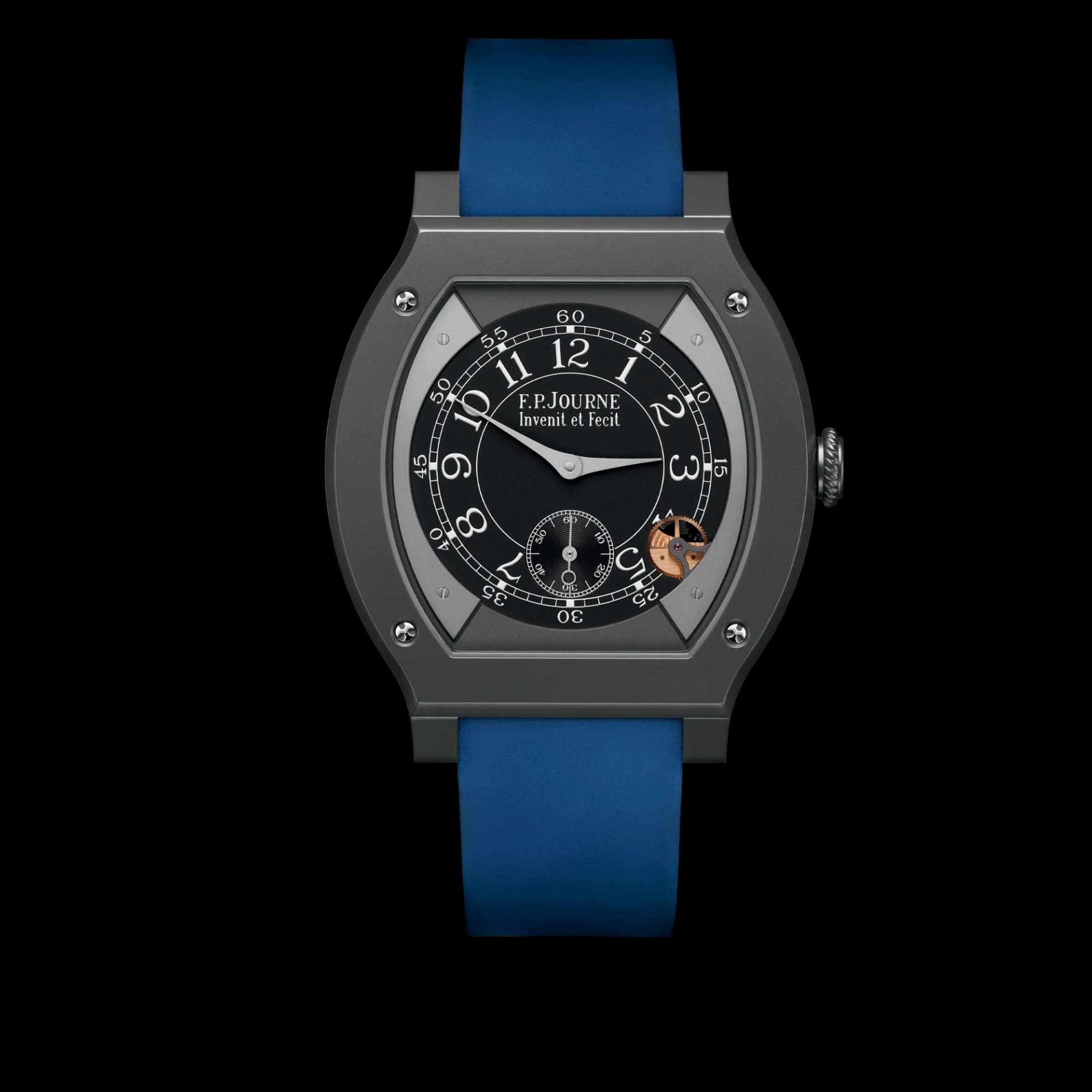 F.P. Journe Élégante 48 mm Titalyt – Kraliyet Mavisi Kayış 1