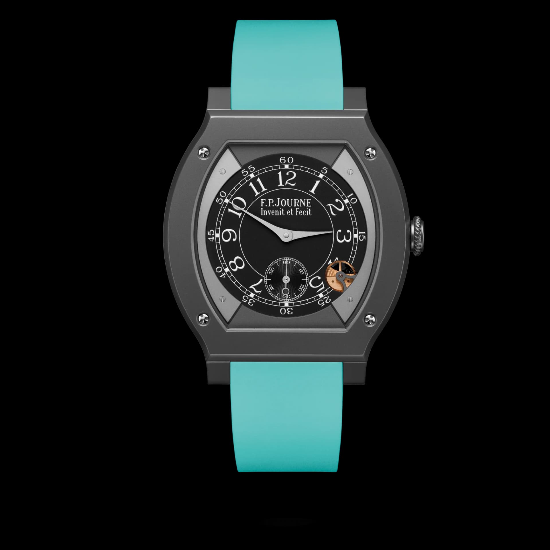 F.P. Journe Élégante 48 mm Titalyt – Turkuaz Kayış 1
