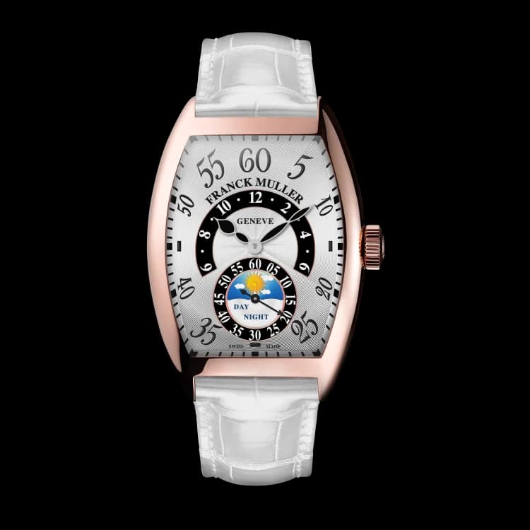 Franck Muller Cintrée Curvex Retrograde Hour Day & Night 7880 – Rose Gold, Black 1