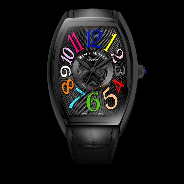 Franck Muller Curvex CX Lady Color Dreams – Black Steel 1