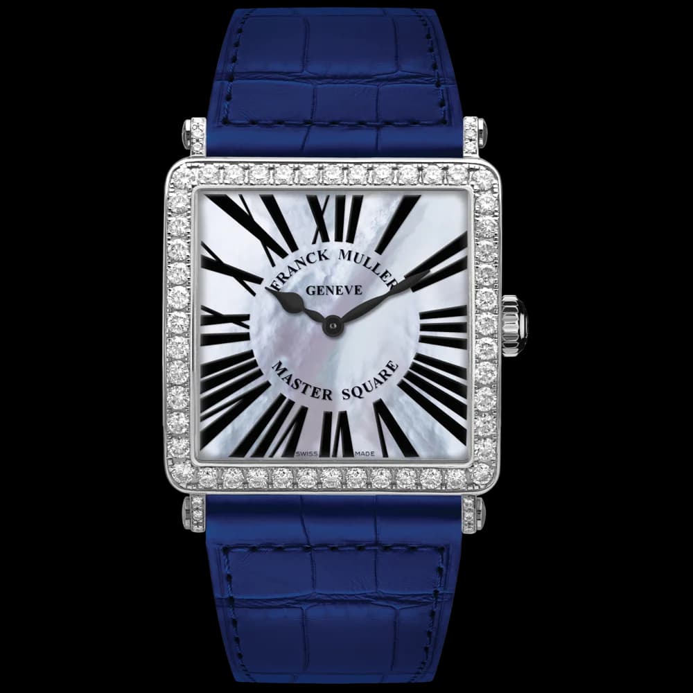 Franck Muller Master Square 6002 M – Roman, Mother-of-Pearl, Diamonds 1