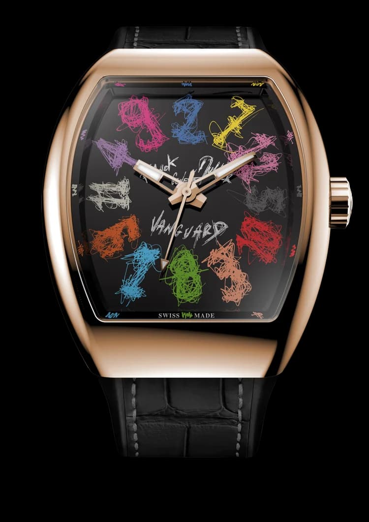 Franck Muller Vanguard Crazy Hours Hom Nguyen – Color Dreams, Black 1