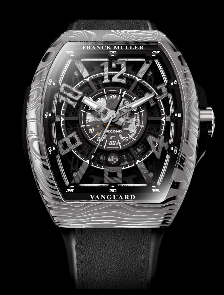 Franck Muller Vanguard Damascus Steel Racing Skeleton V 45 SC DT RCG SQT DAMAS (NR) 1