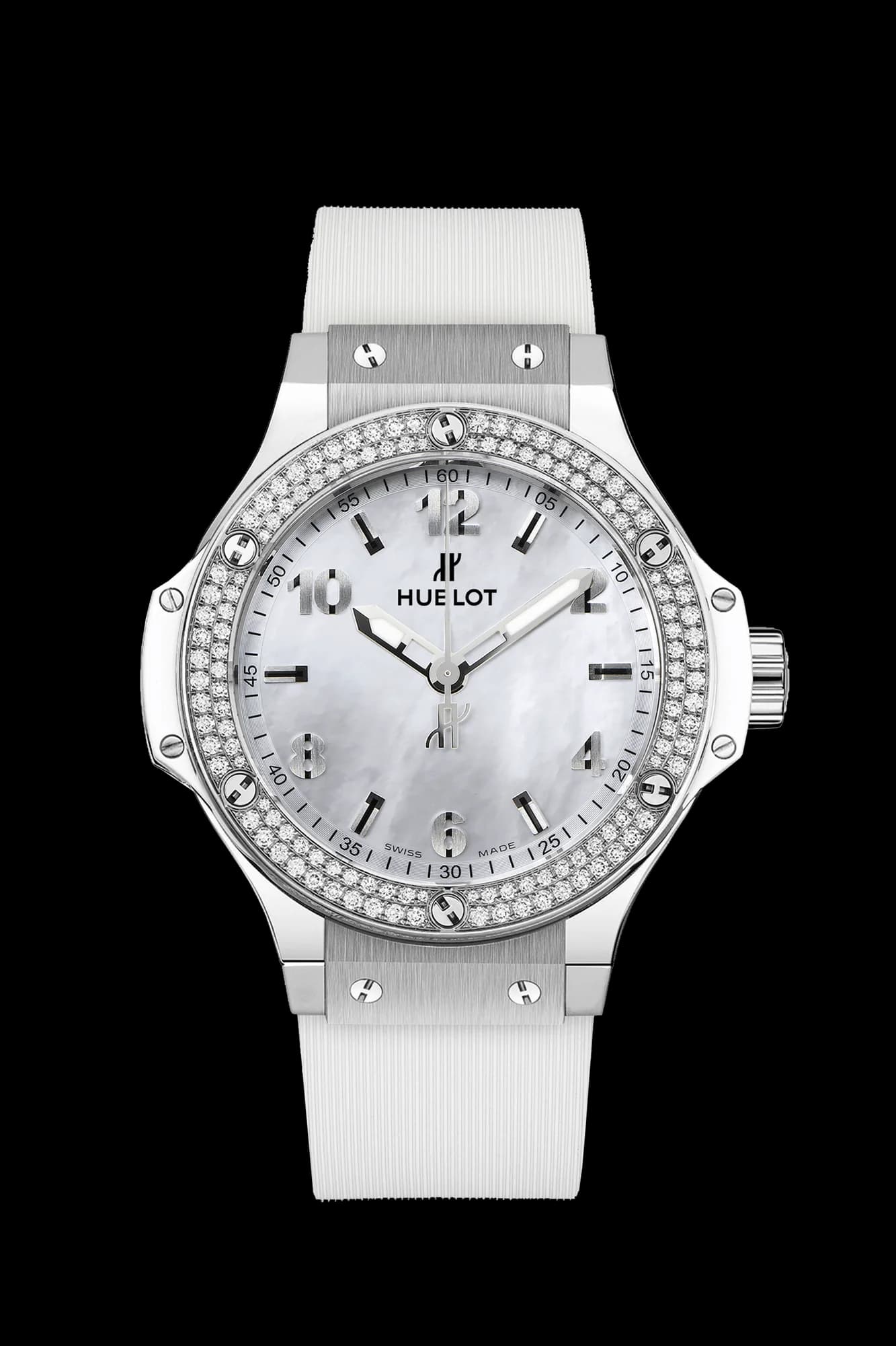 Hublot Big Bang All White Diamonds Mother of Pearl 38 mm 1