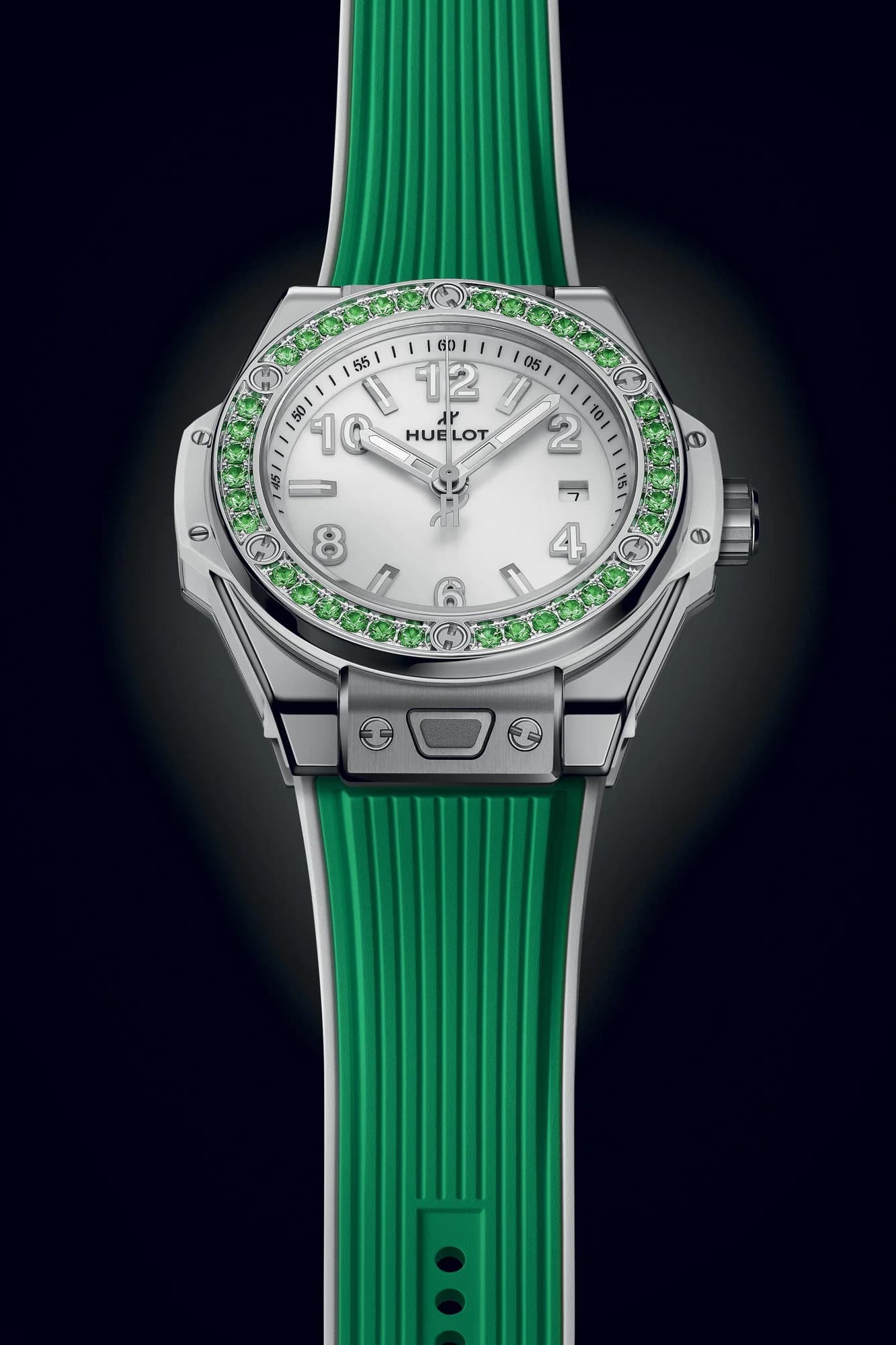 Hublot Big Bang One Click Joyful Steel Apple Green 33 mm 2