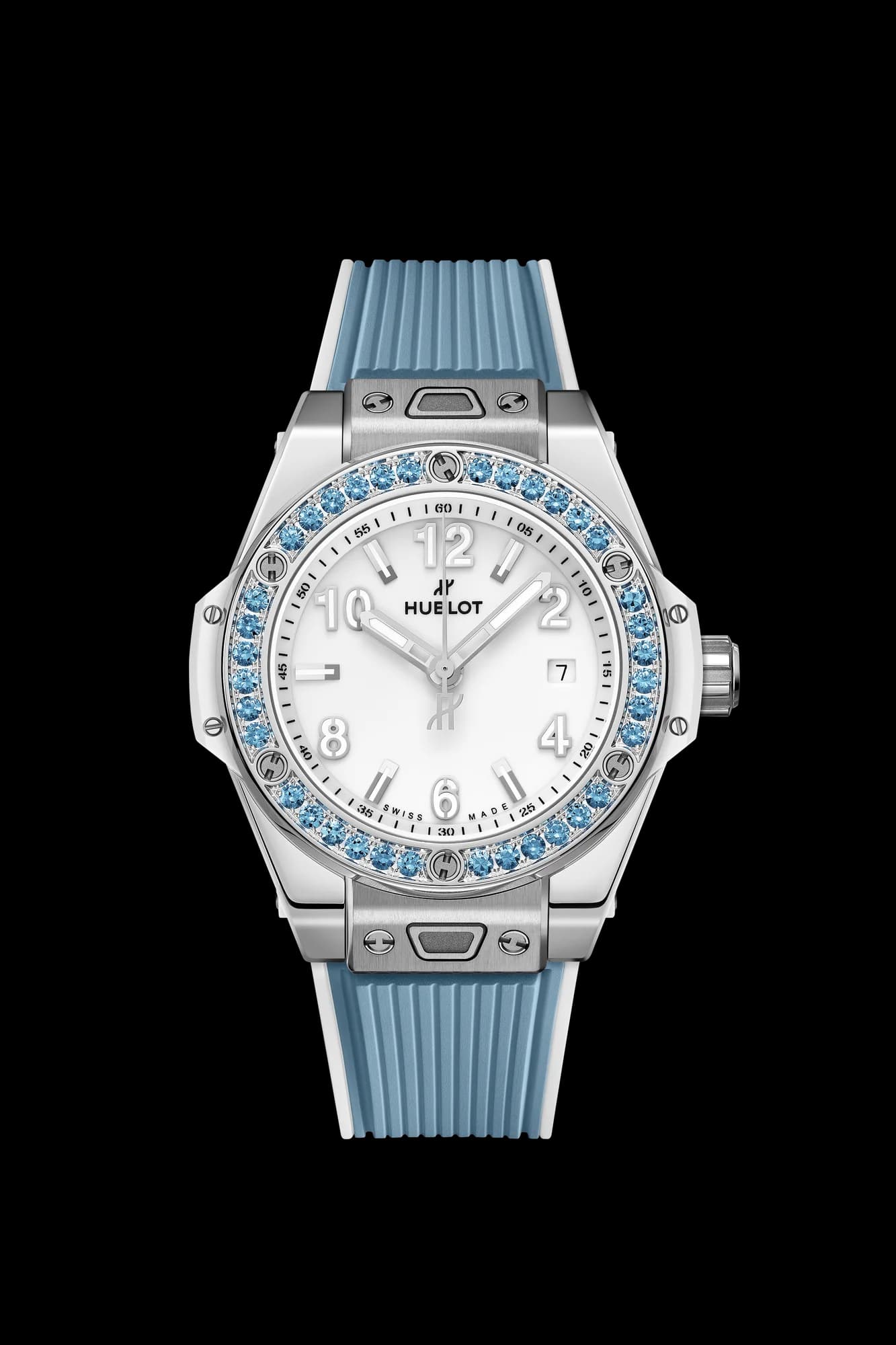 Hublot Big Bang One Click Joyful Steel Sky Blue 33 mm