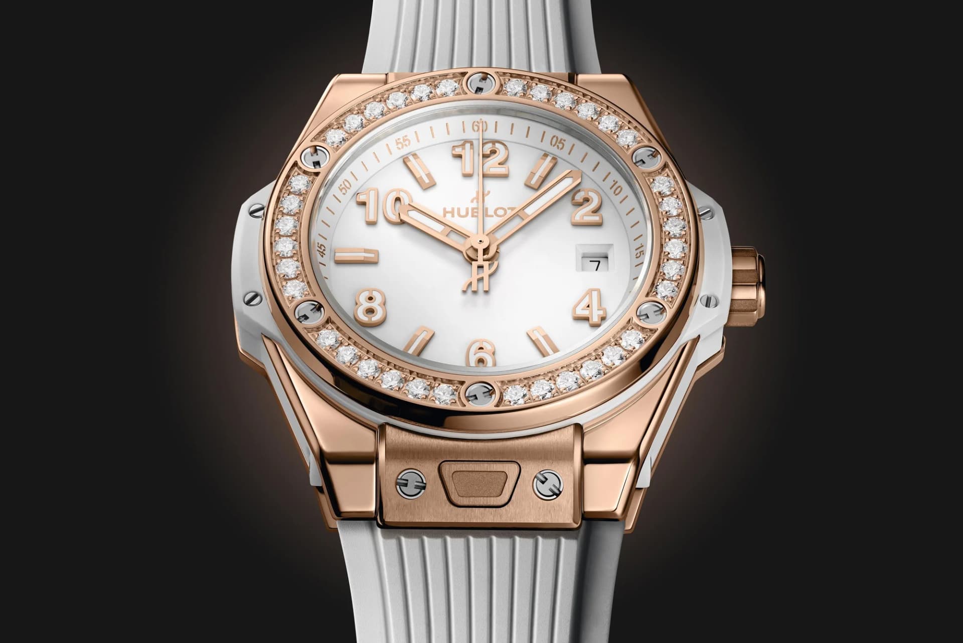 Hublot Big Bang One Click King Gold White Diamonds 33 mm 2