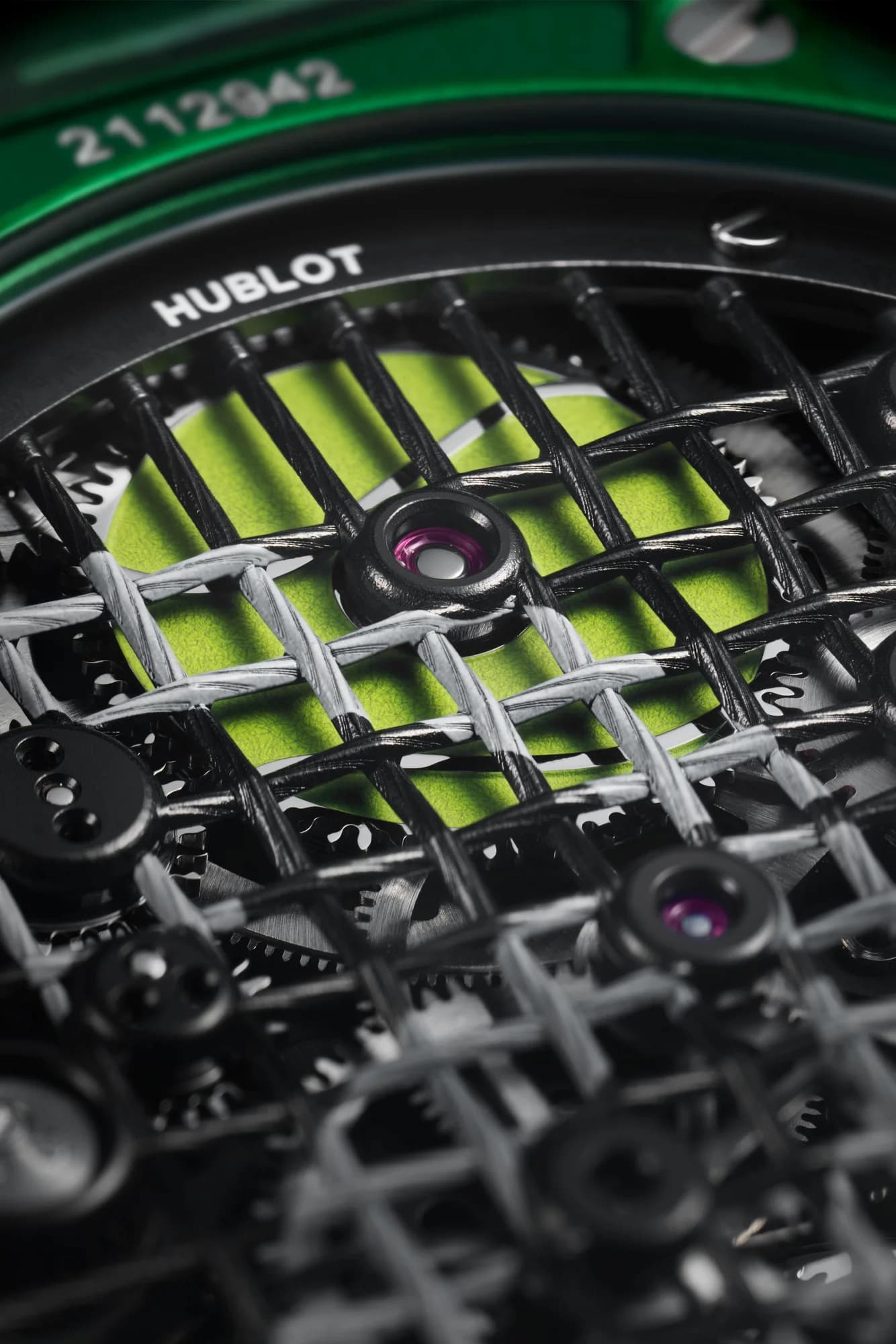 Hublot Big Bang Tourbillon Novak Djokovic Goat Edition Green 44 mm 2