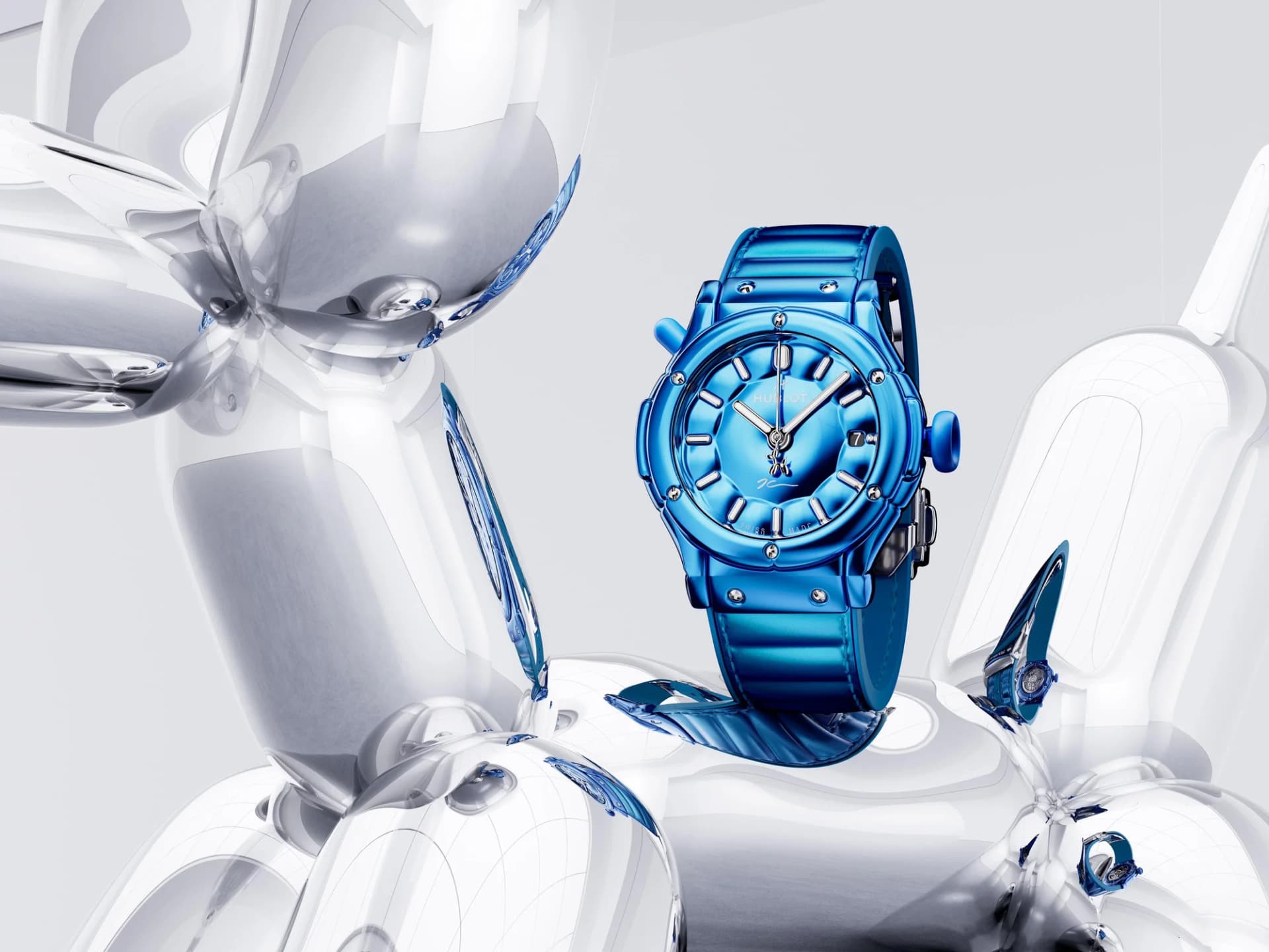 Hublot Classic Fusion Balloon Dog by Jeff Koons Blue 42 mm 3