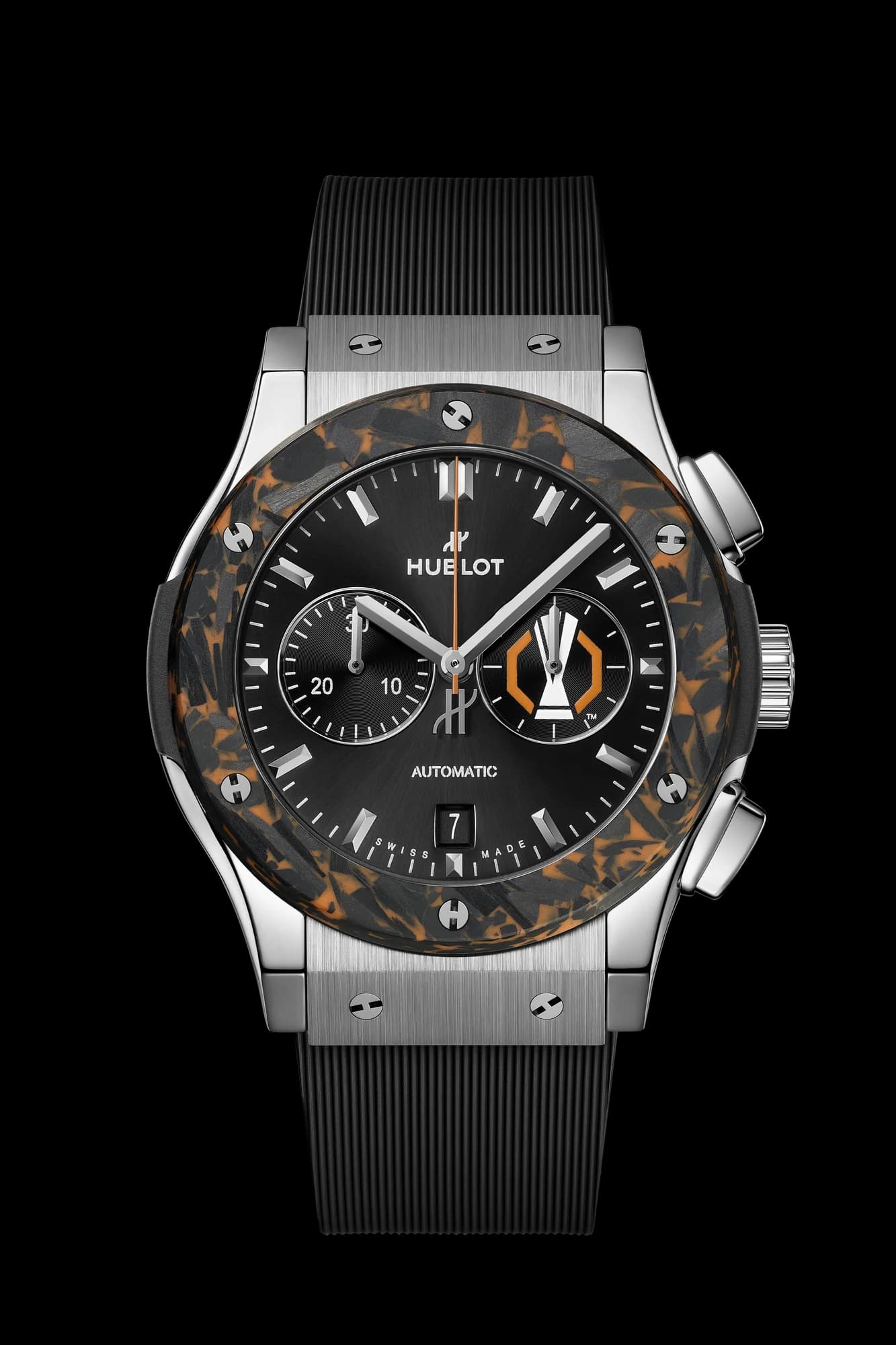 Hublot Classic Fusion Chronograph UEFA Europa League Titanium Carbon 42 mm 1