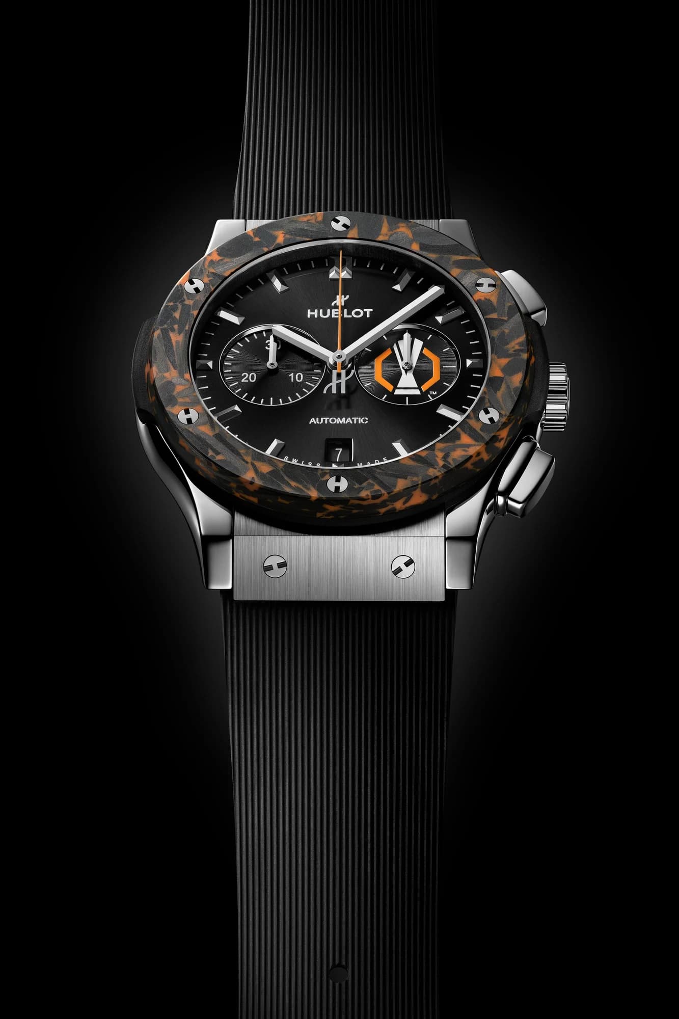 Hublot Classic Fusion Chronograph UEFA Europa League Titanium Carbon 42 mm 2