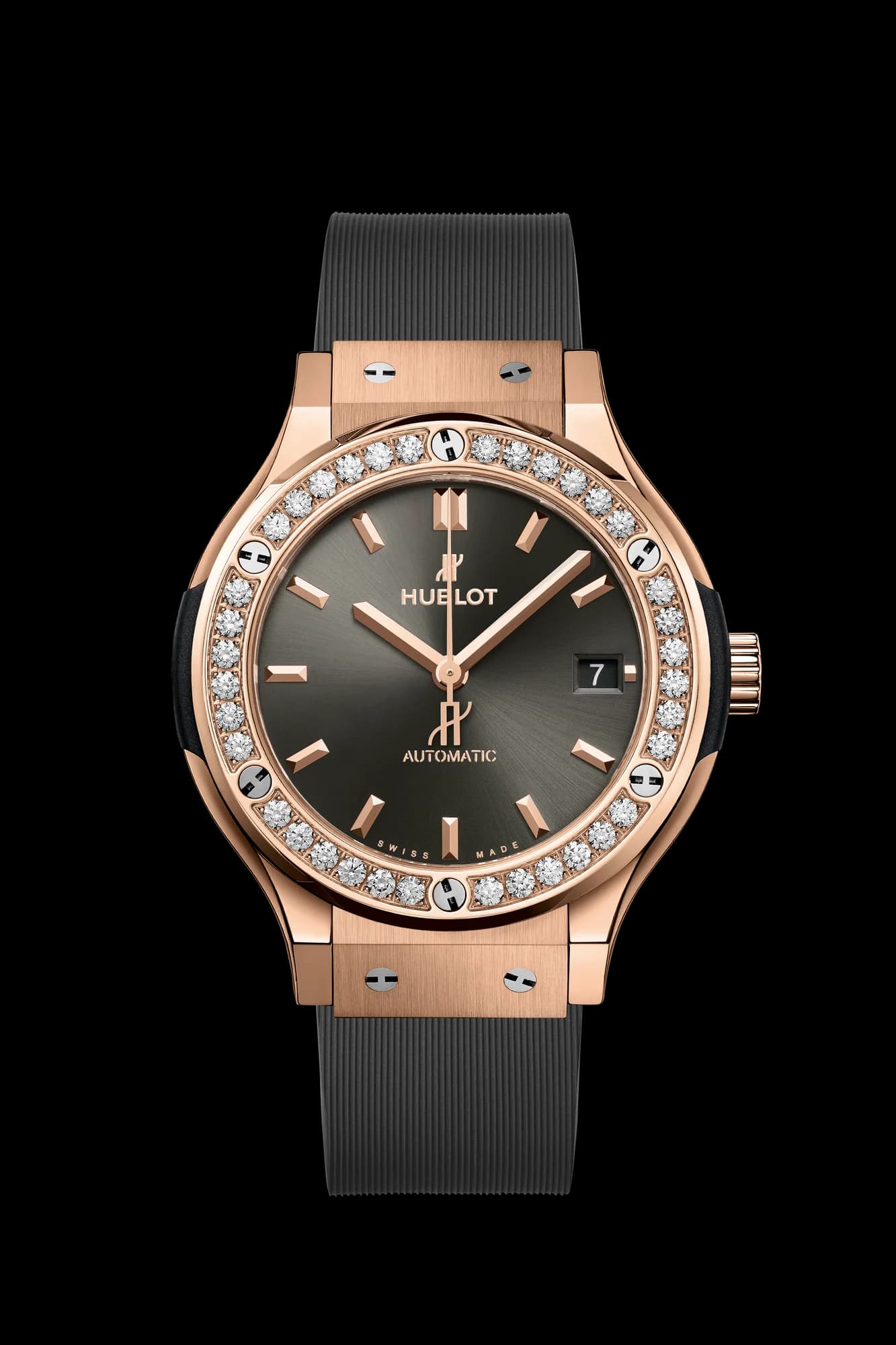 Hublot Classic Fusion Racing Grey King Gold Diamonds 38 mm 1