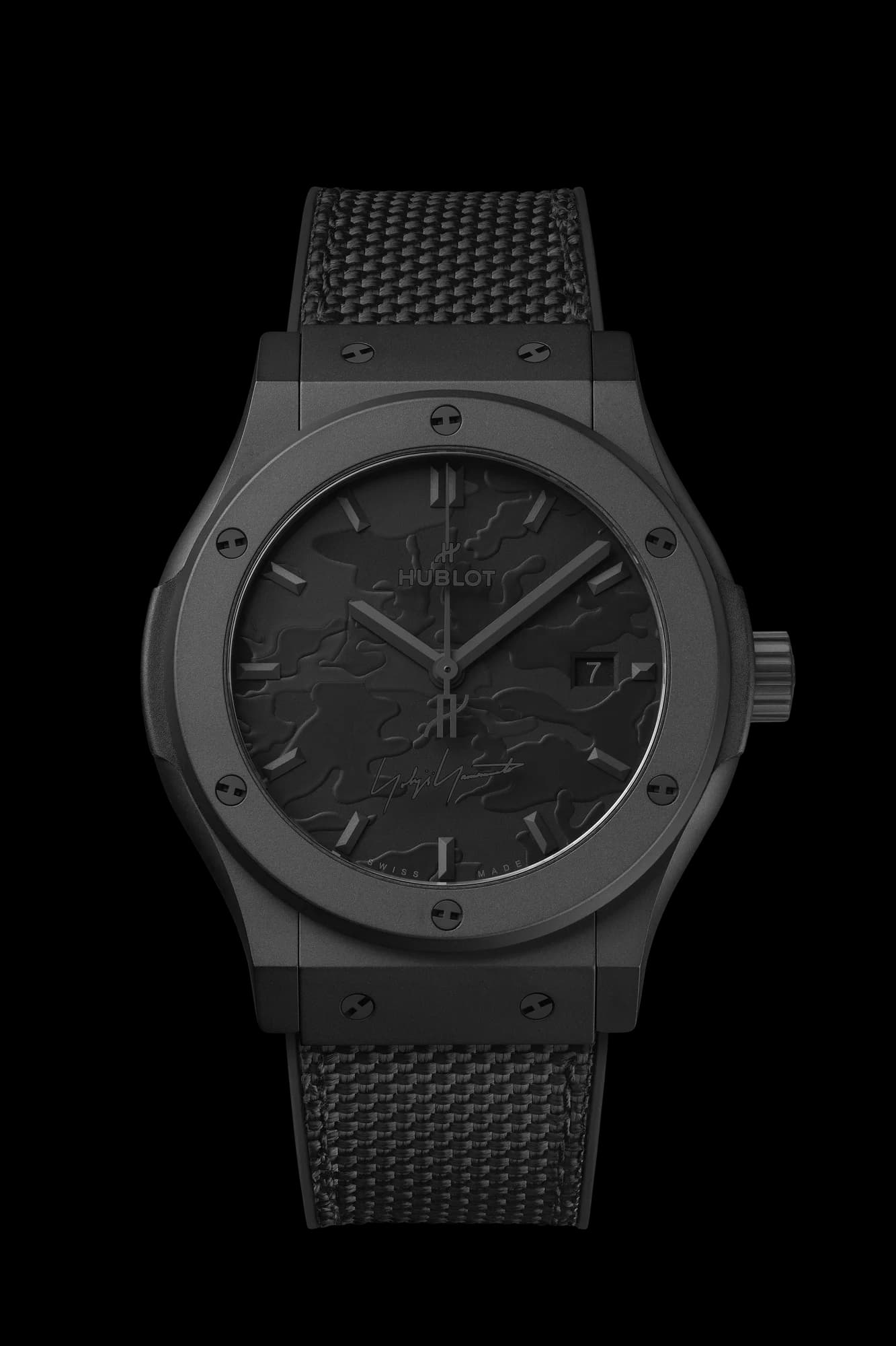 Hublot Classic Fusion Yohji Yamamoto All Black Camo 42 mm 1