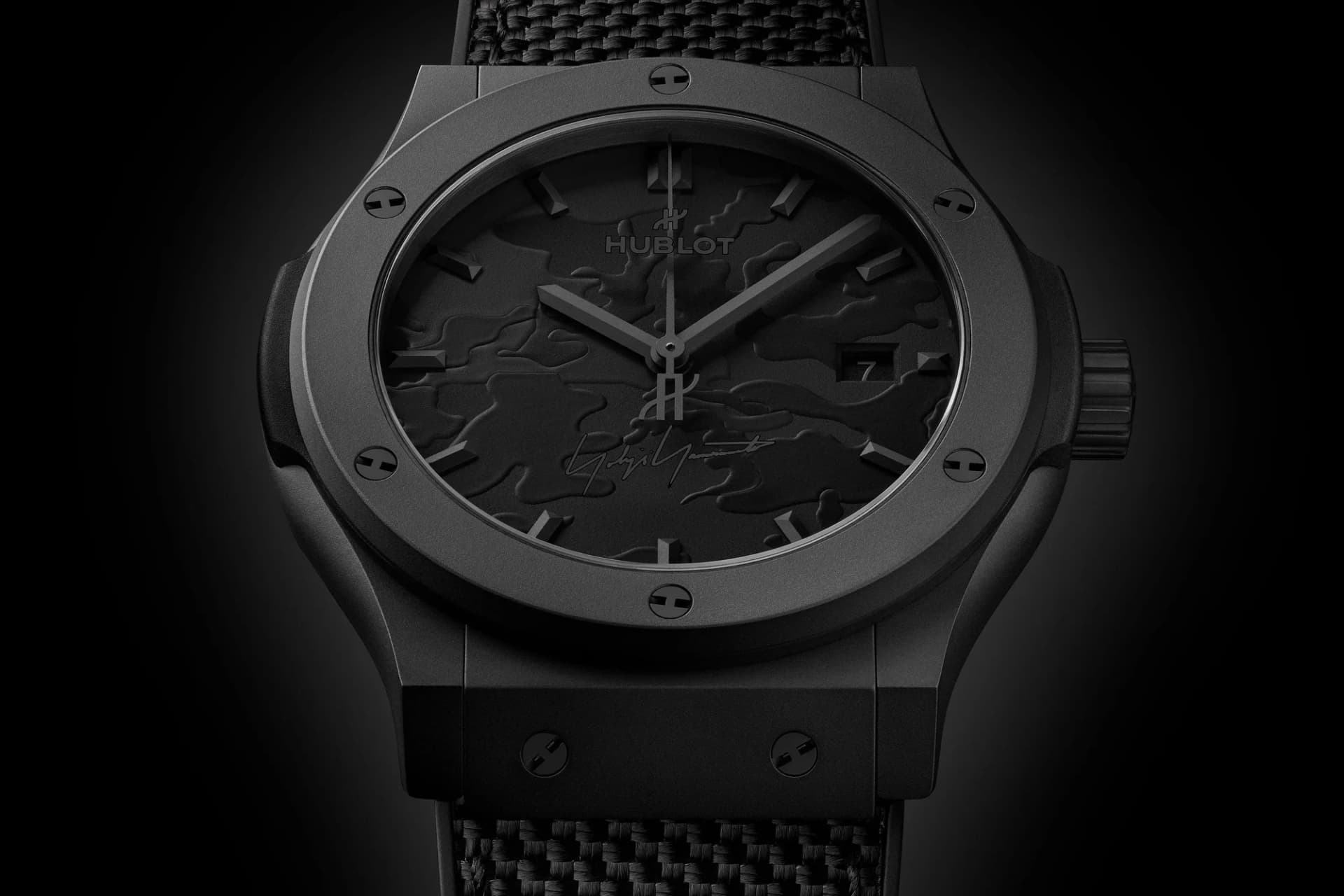 Hublot Classic Fusion Yohji Yamamoto All Black Camo 42 mm 2