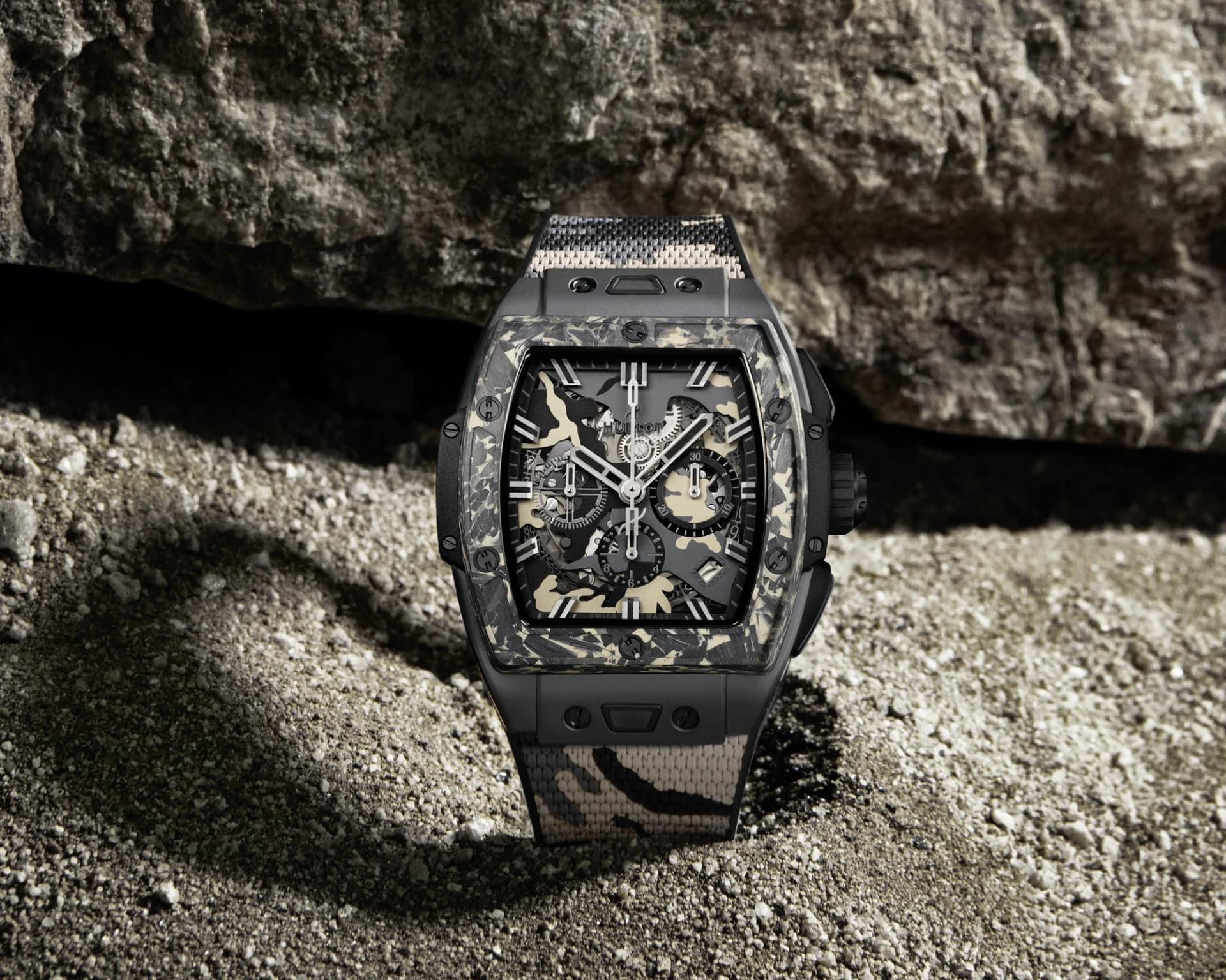 Hublot Spirit of Big Bang Ceramic Carbon Beige Camo 42 mm 2